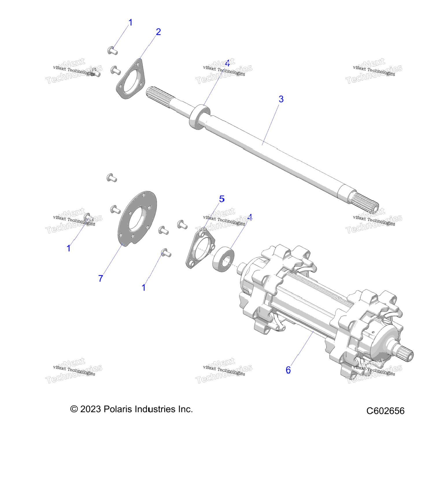 Drive Train, Jackshaft & Driveshaft