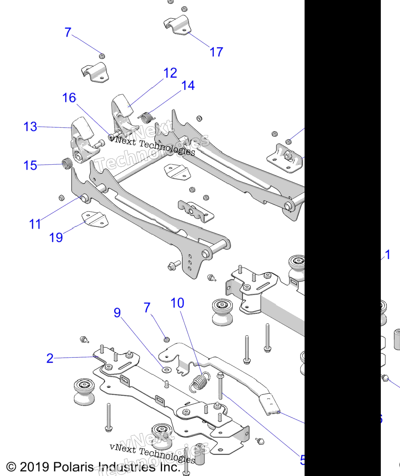 Body, Seat Mounting, Drivers