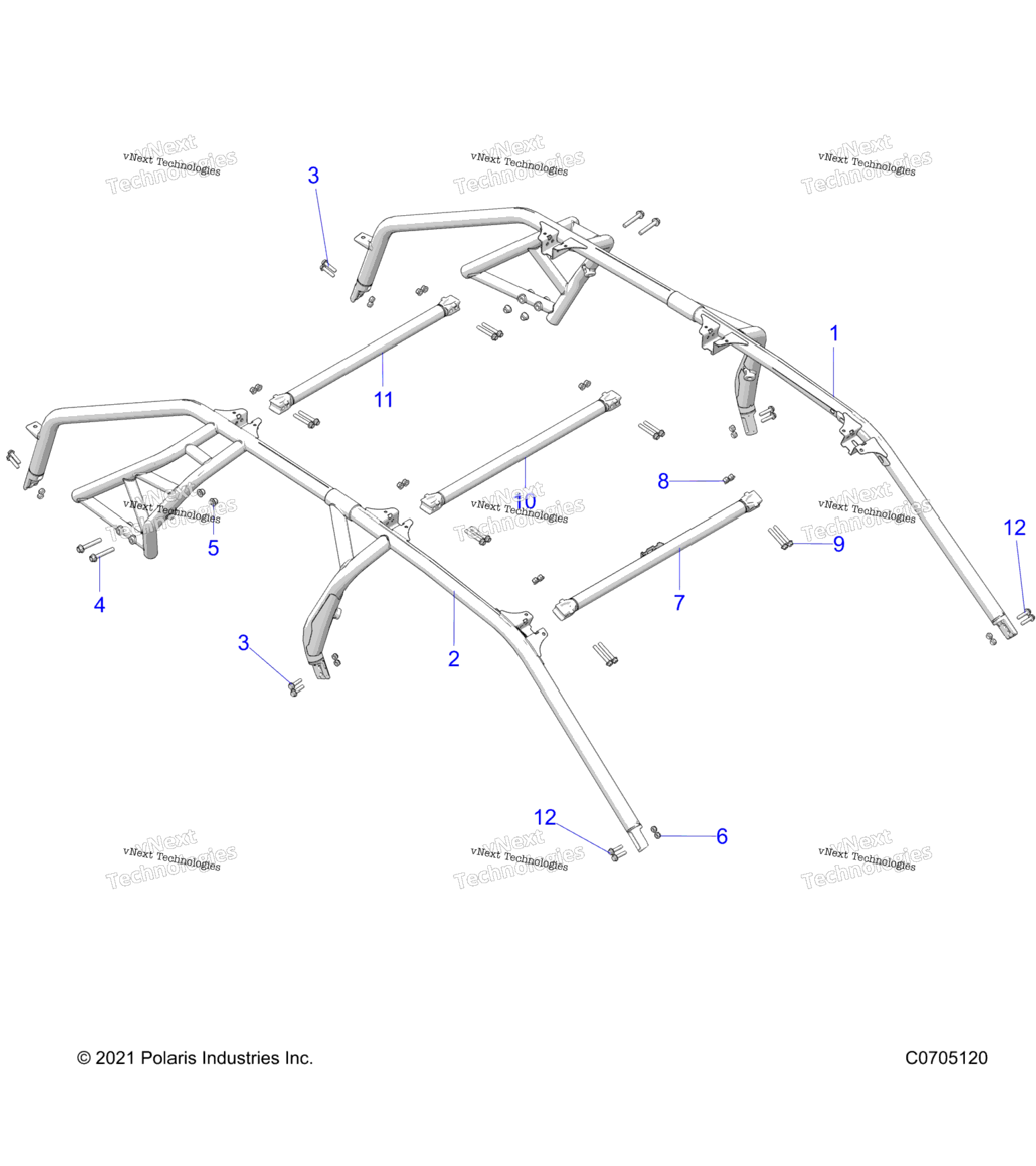 Chassis, Cab Frame