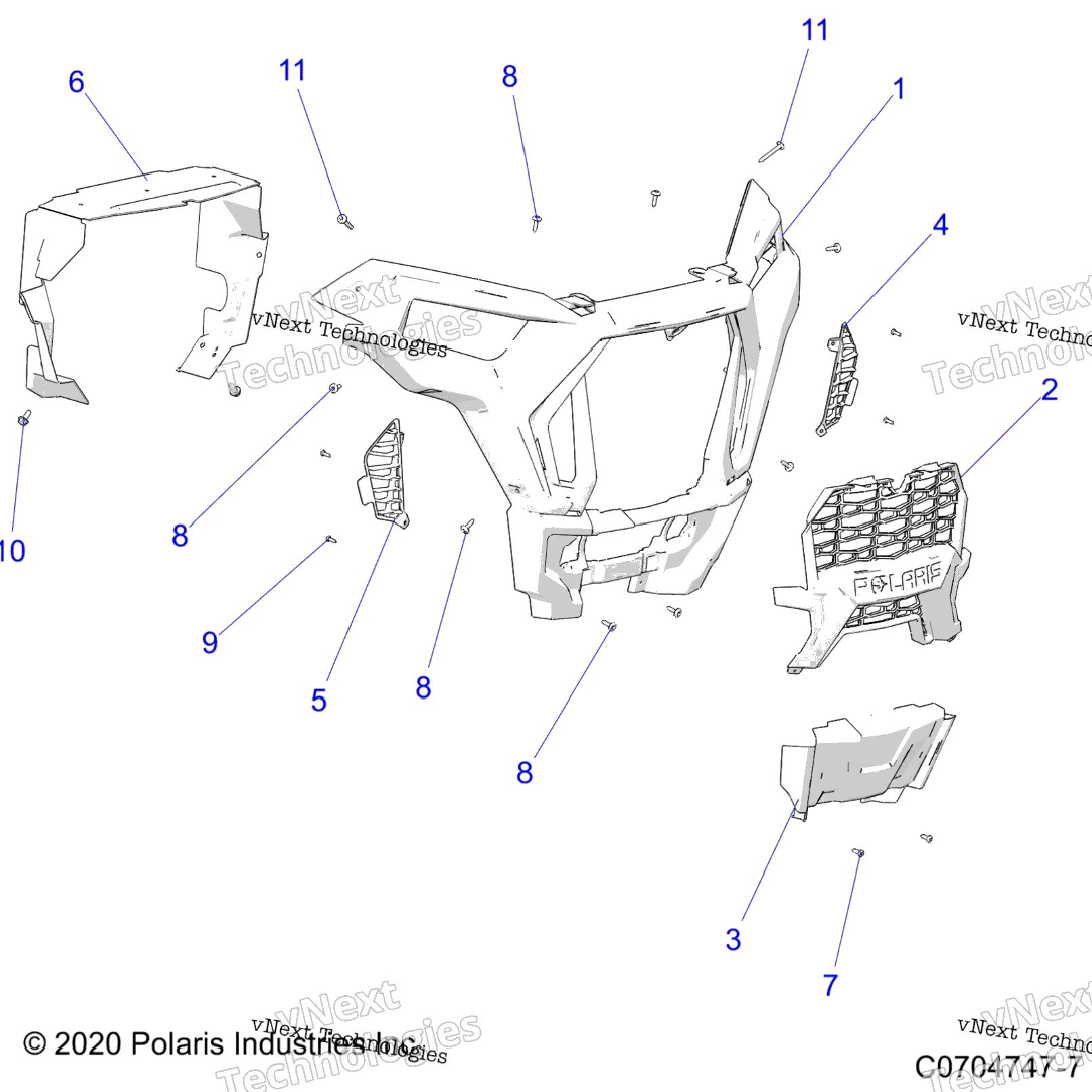 Body, Front Bumper