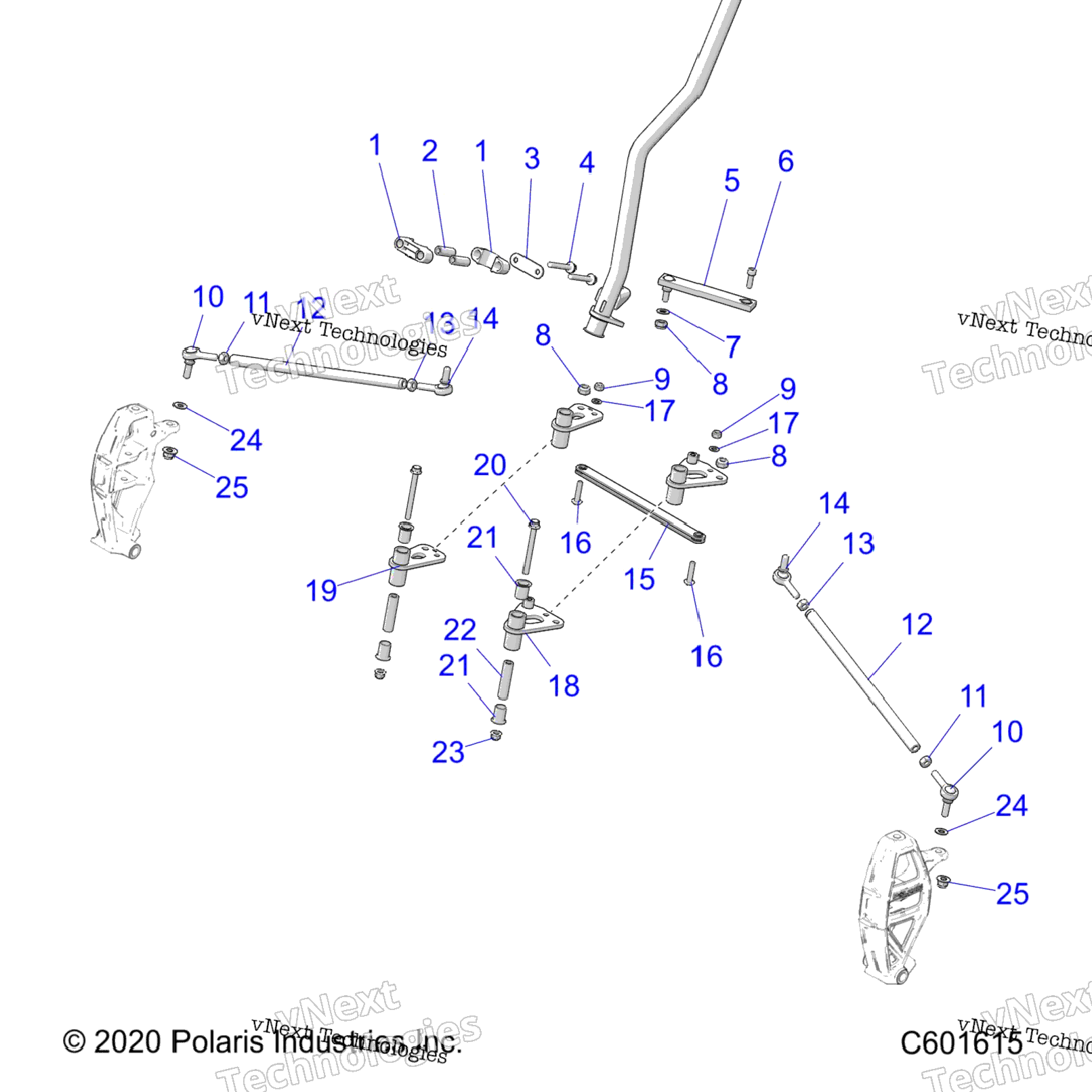 Steering, Lower