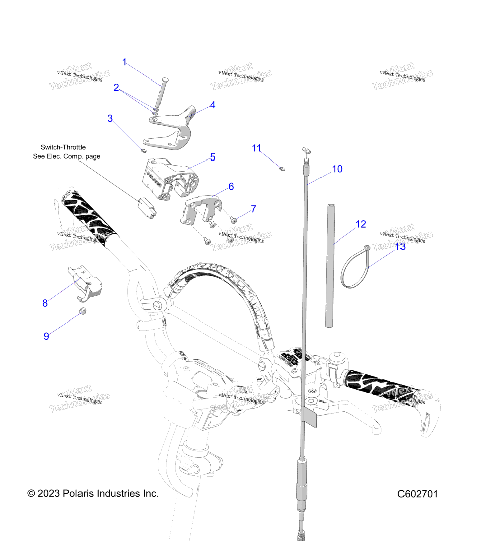 Engine, Throttle Control Asm