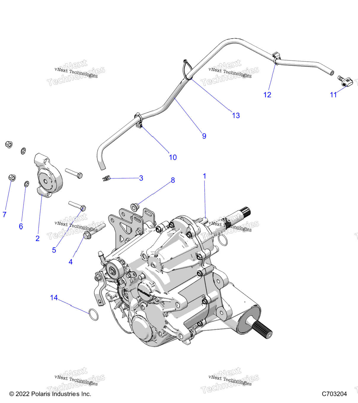 Drive Train, Main Gearcase Mounting