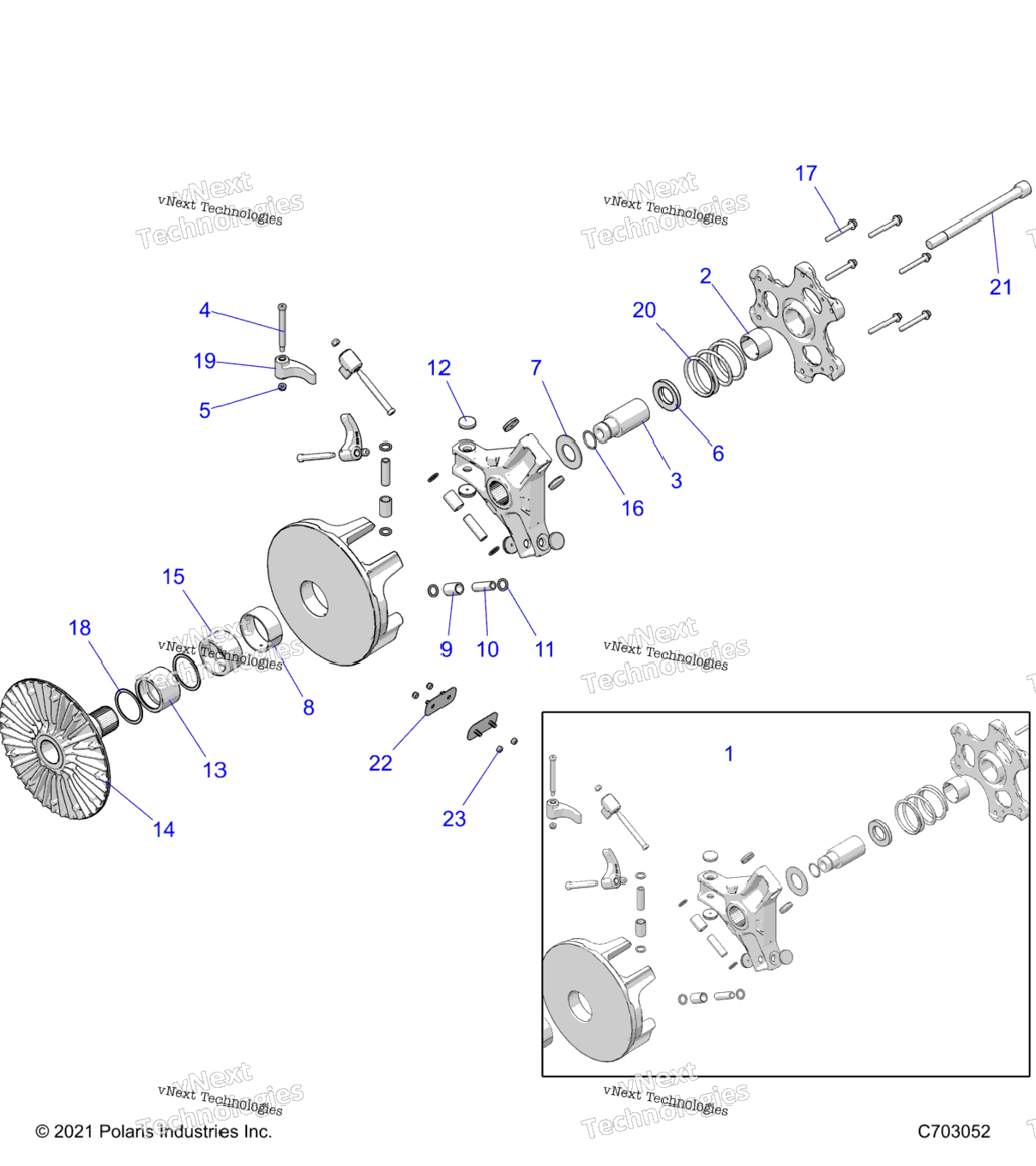 Drive Train, Primary Clutch