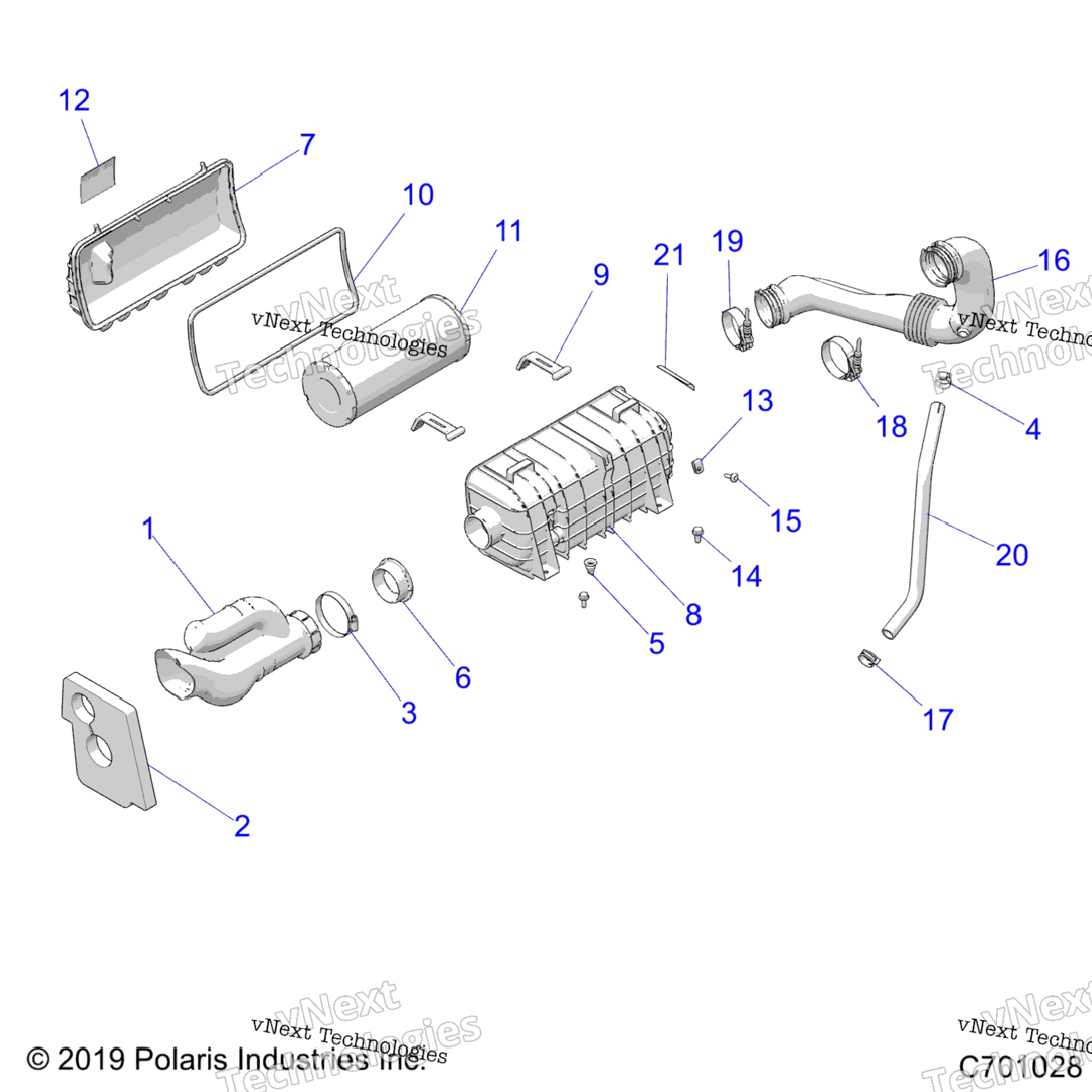 Engine, Air Intake System