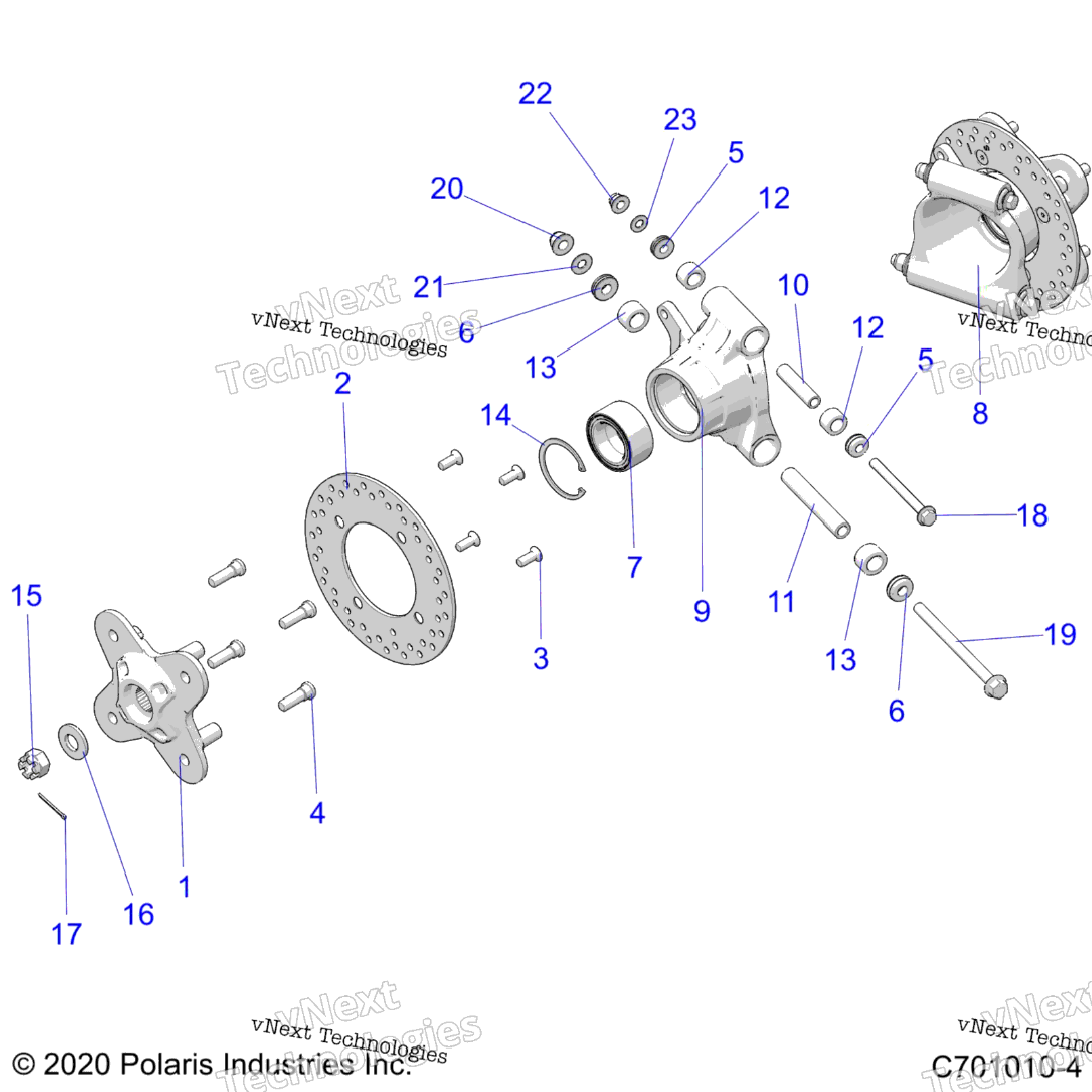 Suspension, Rear Carrier