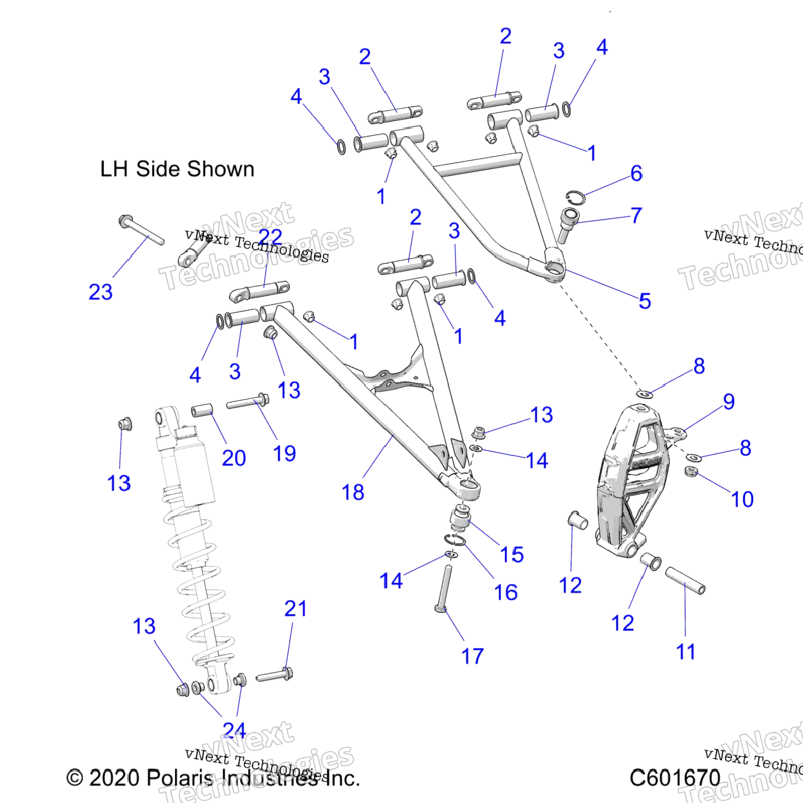 Suspension, Control Arms & Spindle