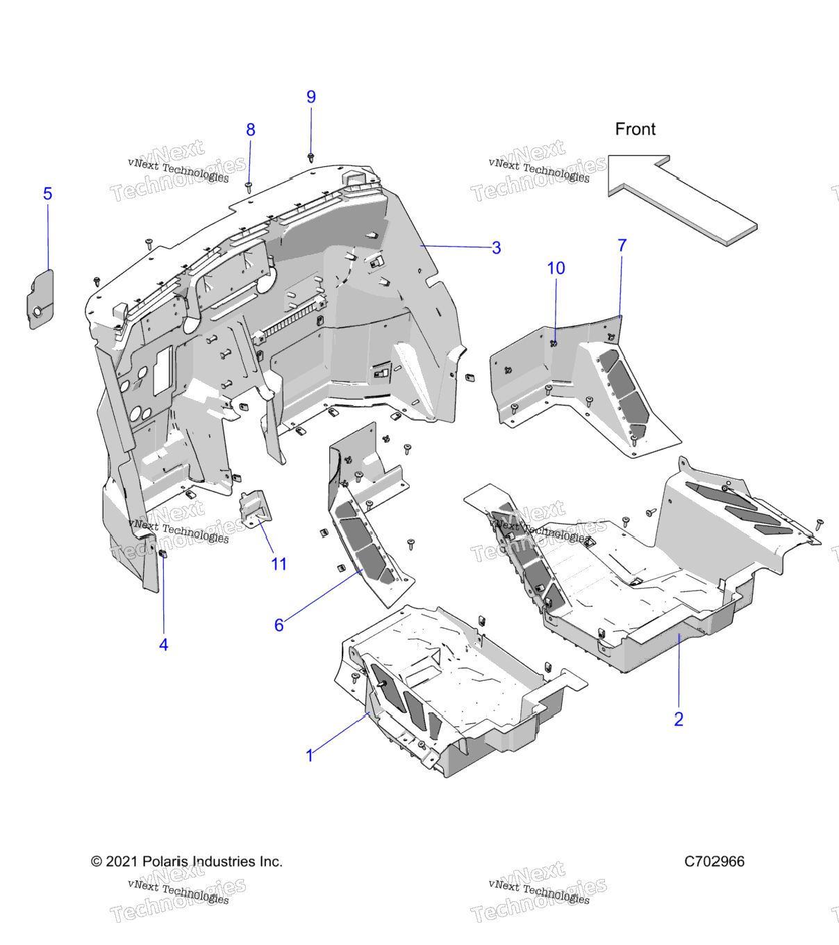 Body, Floor Panels Z23gac92a92B