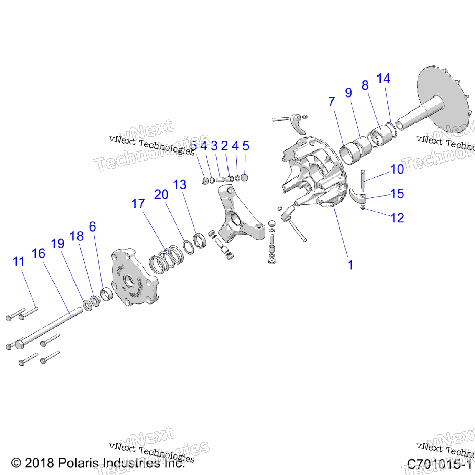 Drive Train, Primary Clutch