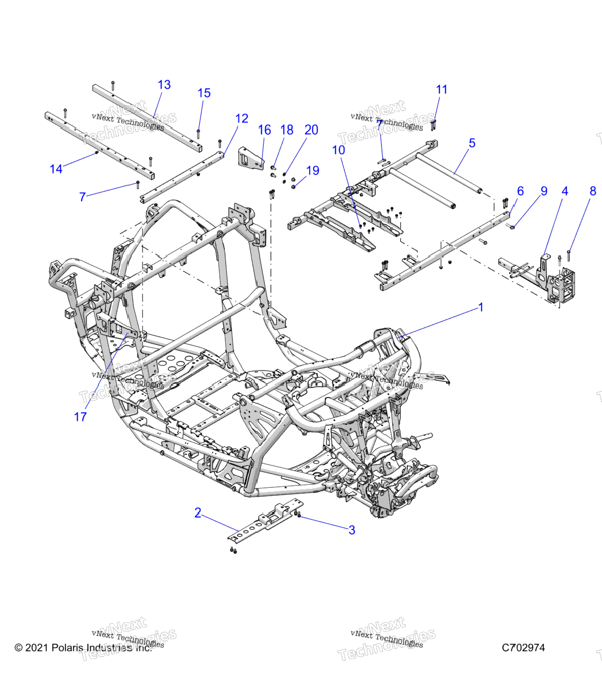 Chassis, Main Frame Z23gac92a92B