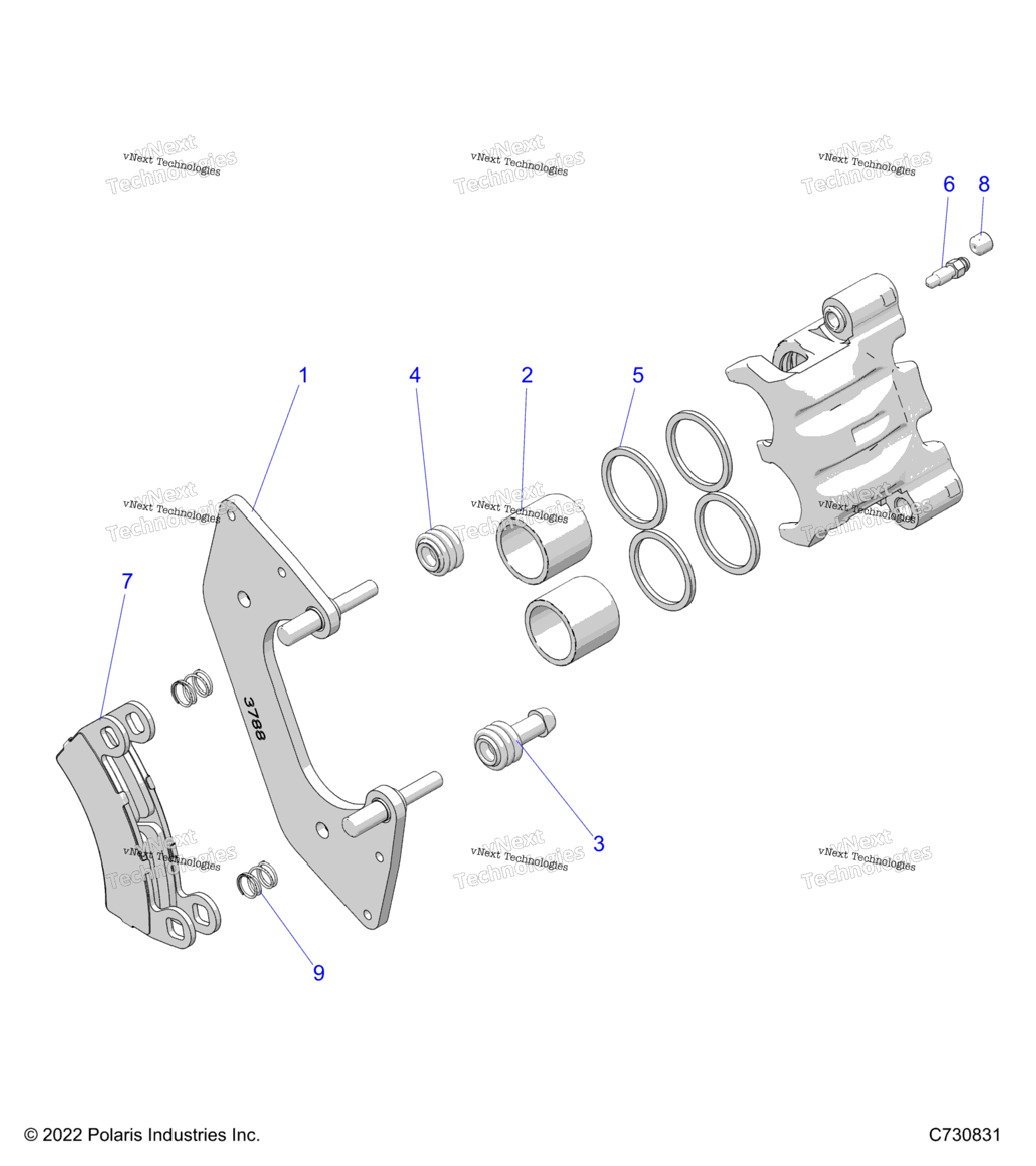 Brakes, Front Caliper