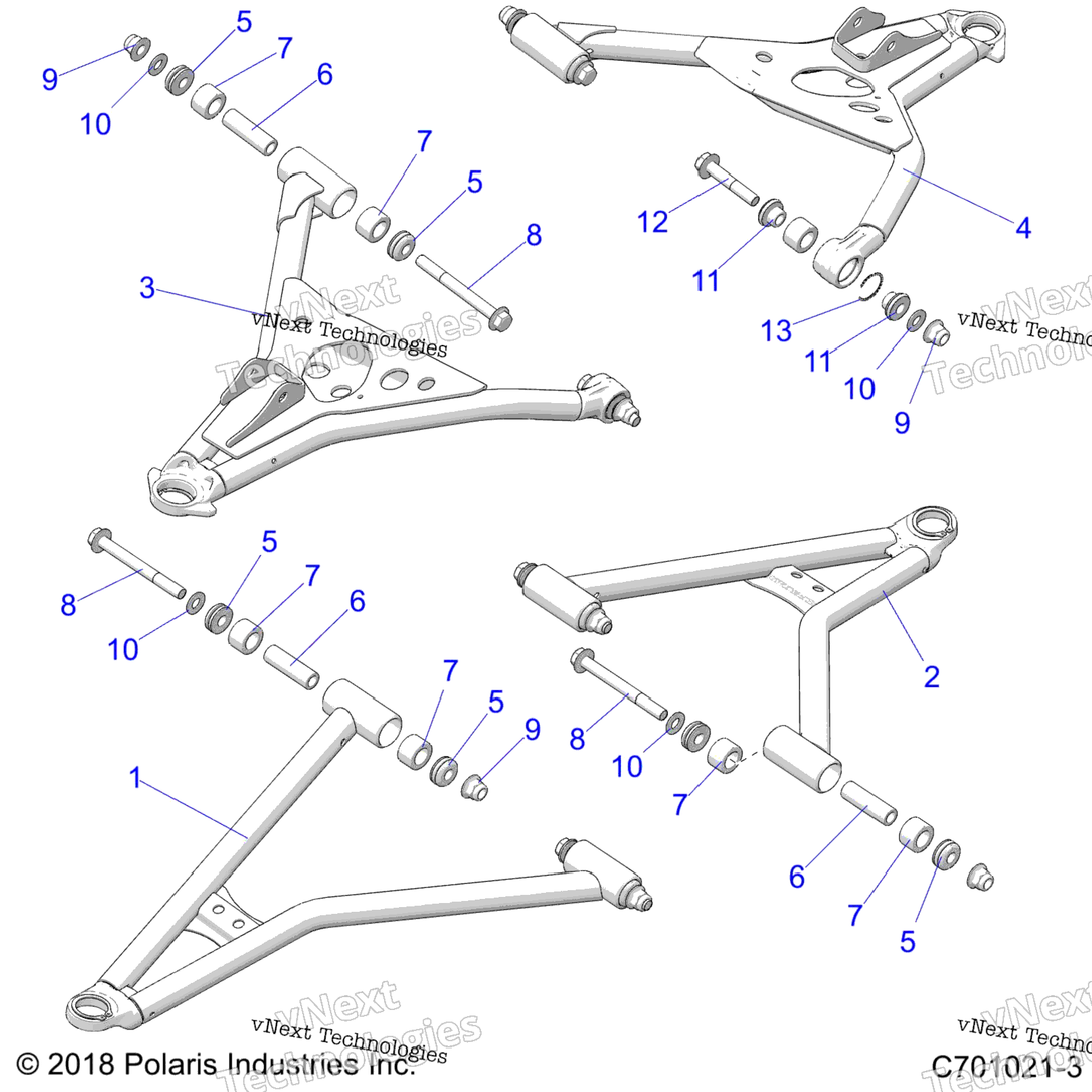 Suspension, Front Control Arms