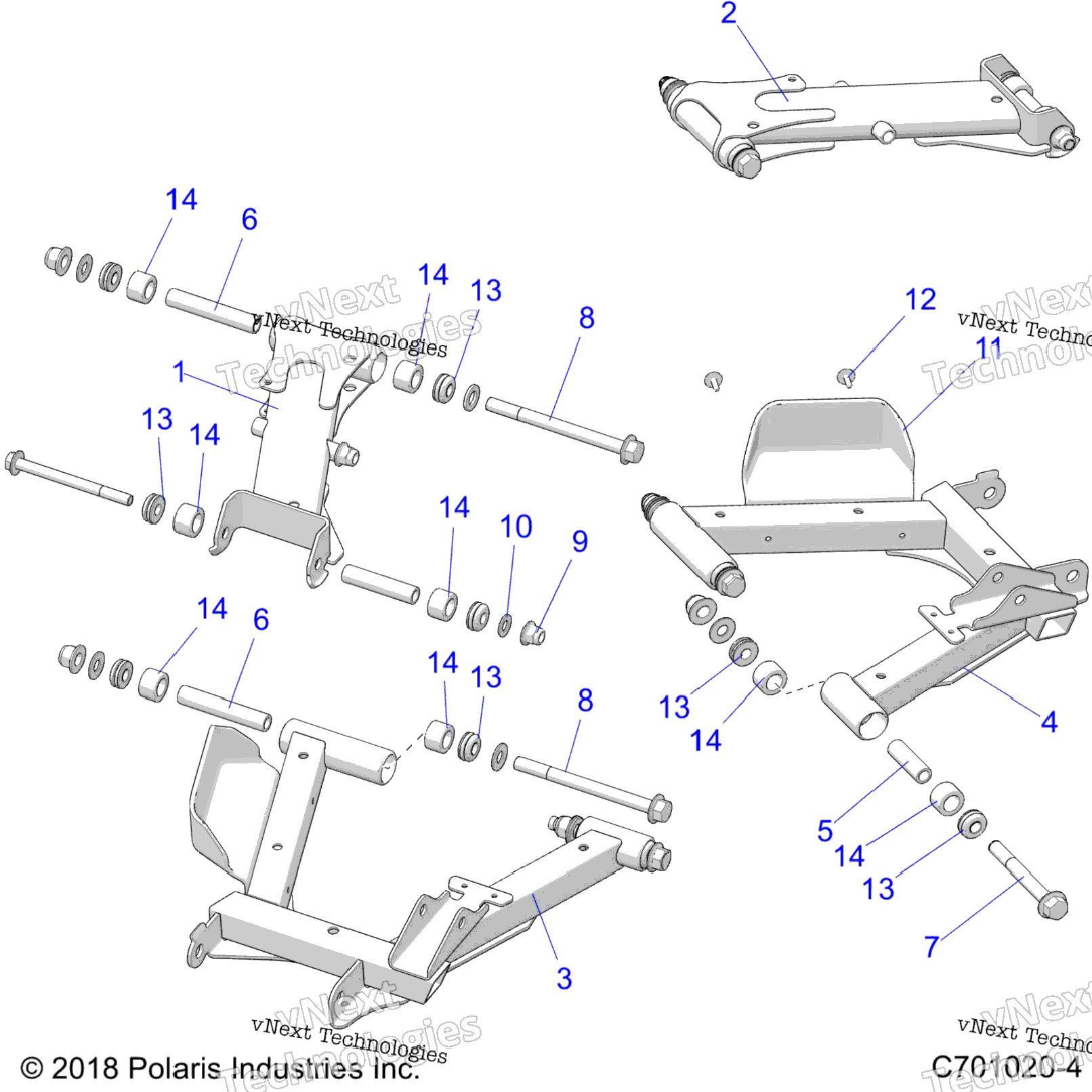 Suspension, Rear Control Arms