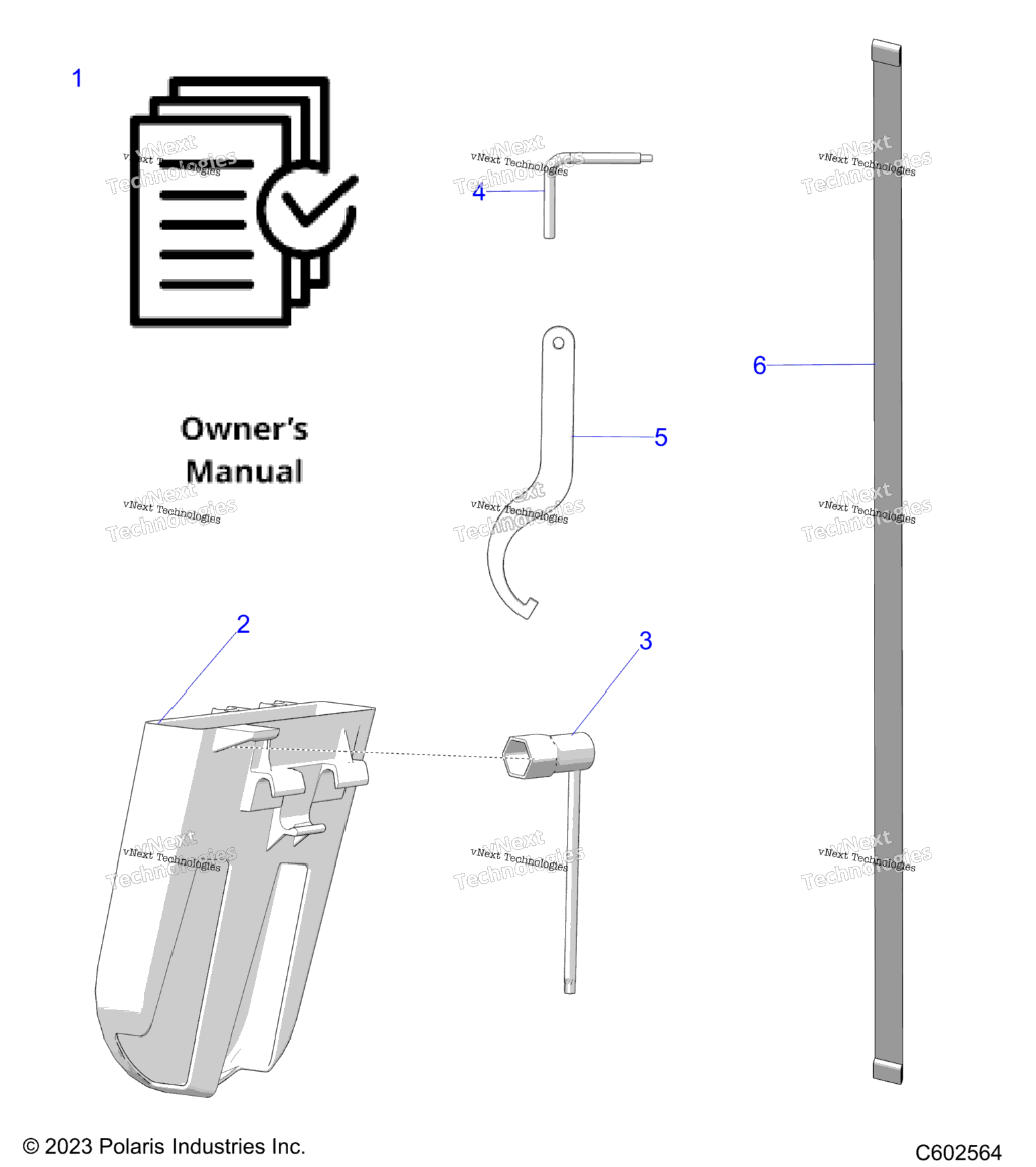 References, Owners Manual, Belt Holder, Tools