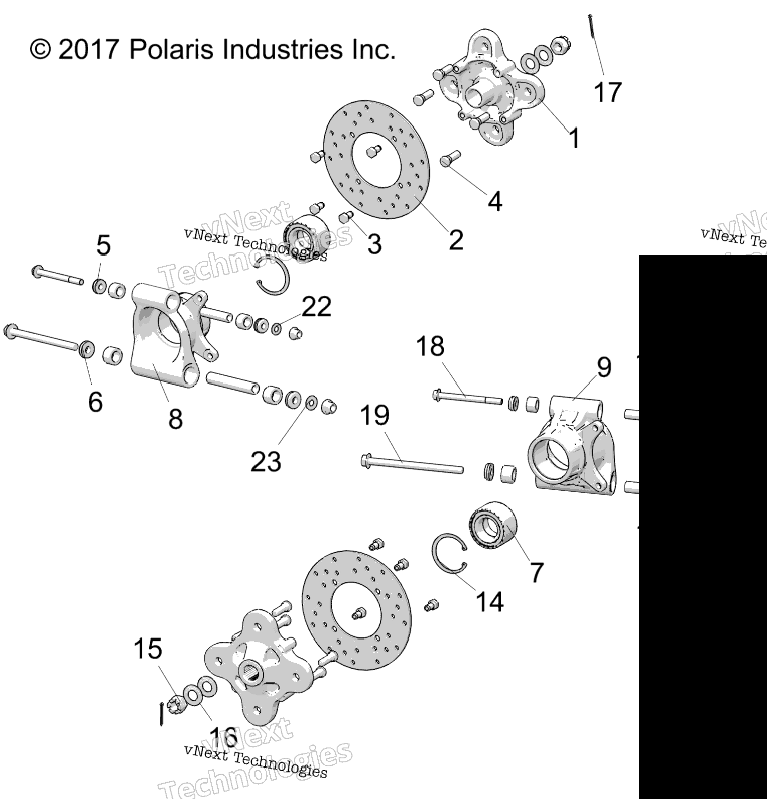 Suspension, Rear Carrier