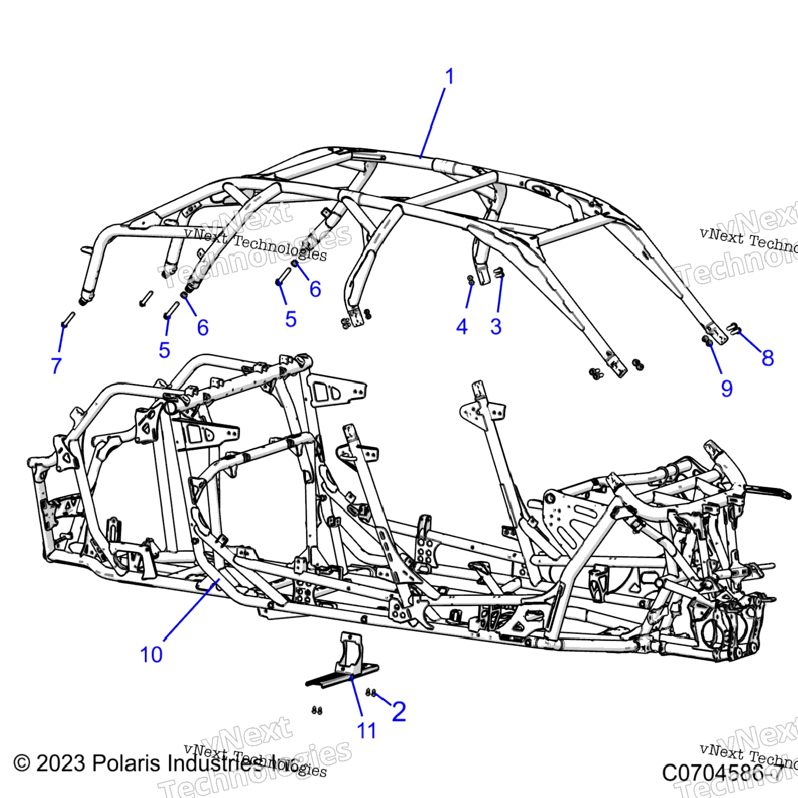 Chassis, Cab And Main Frame