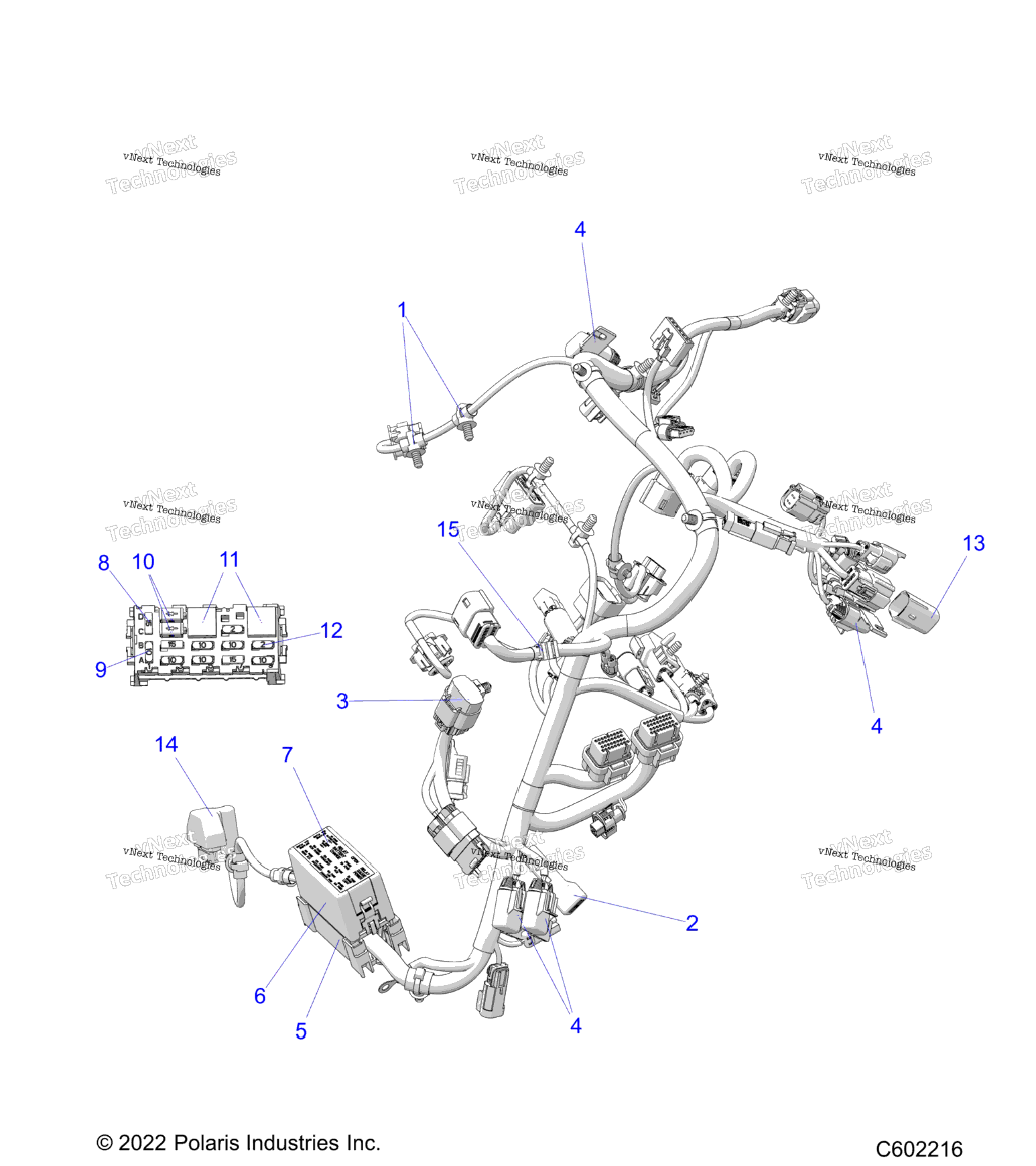 Electrical, Wire Harness, Main