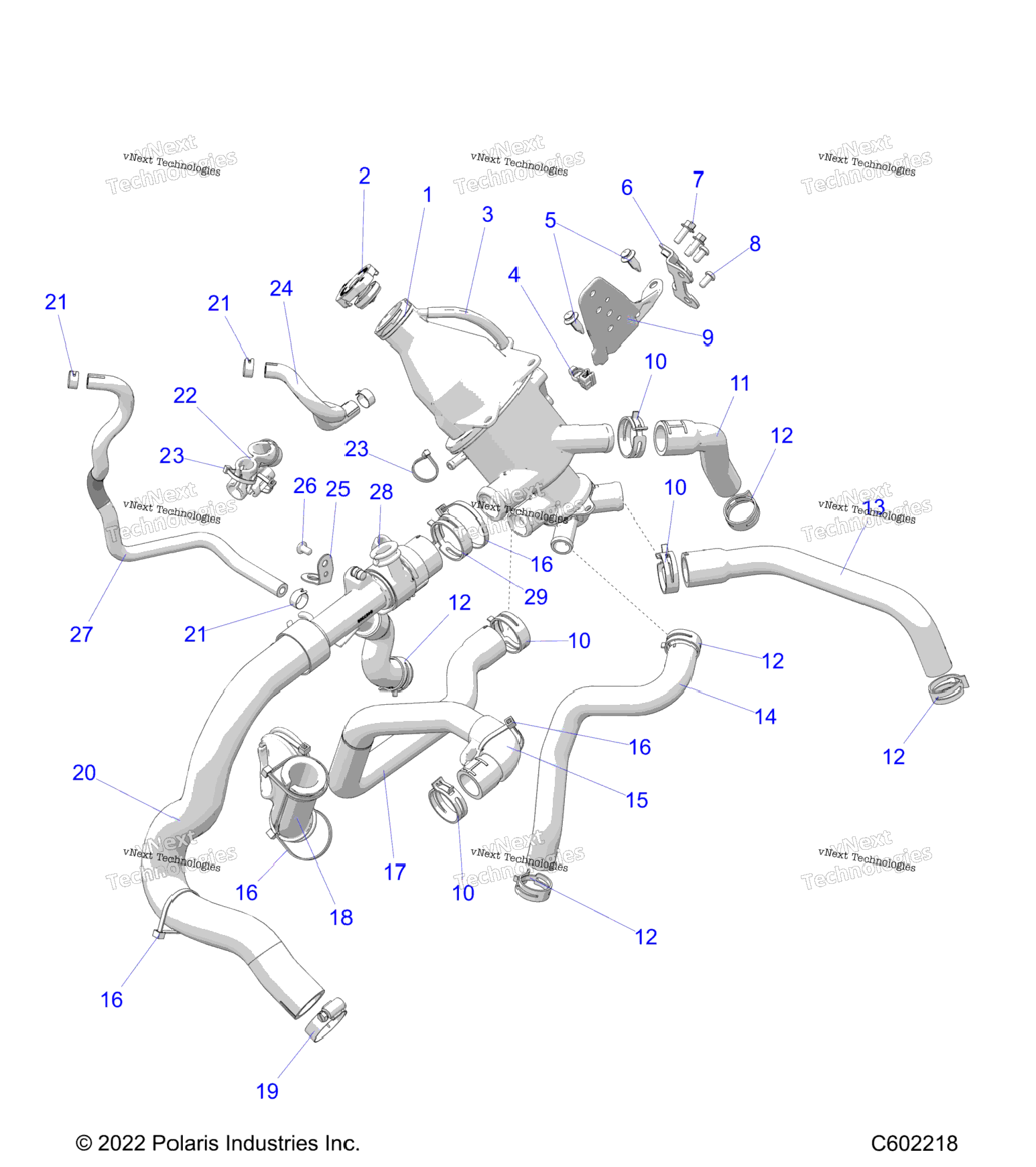 Engine, Cooling System