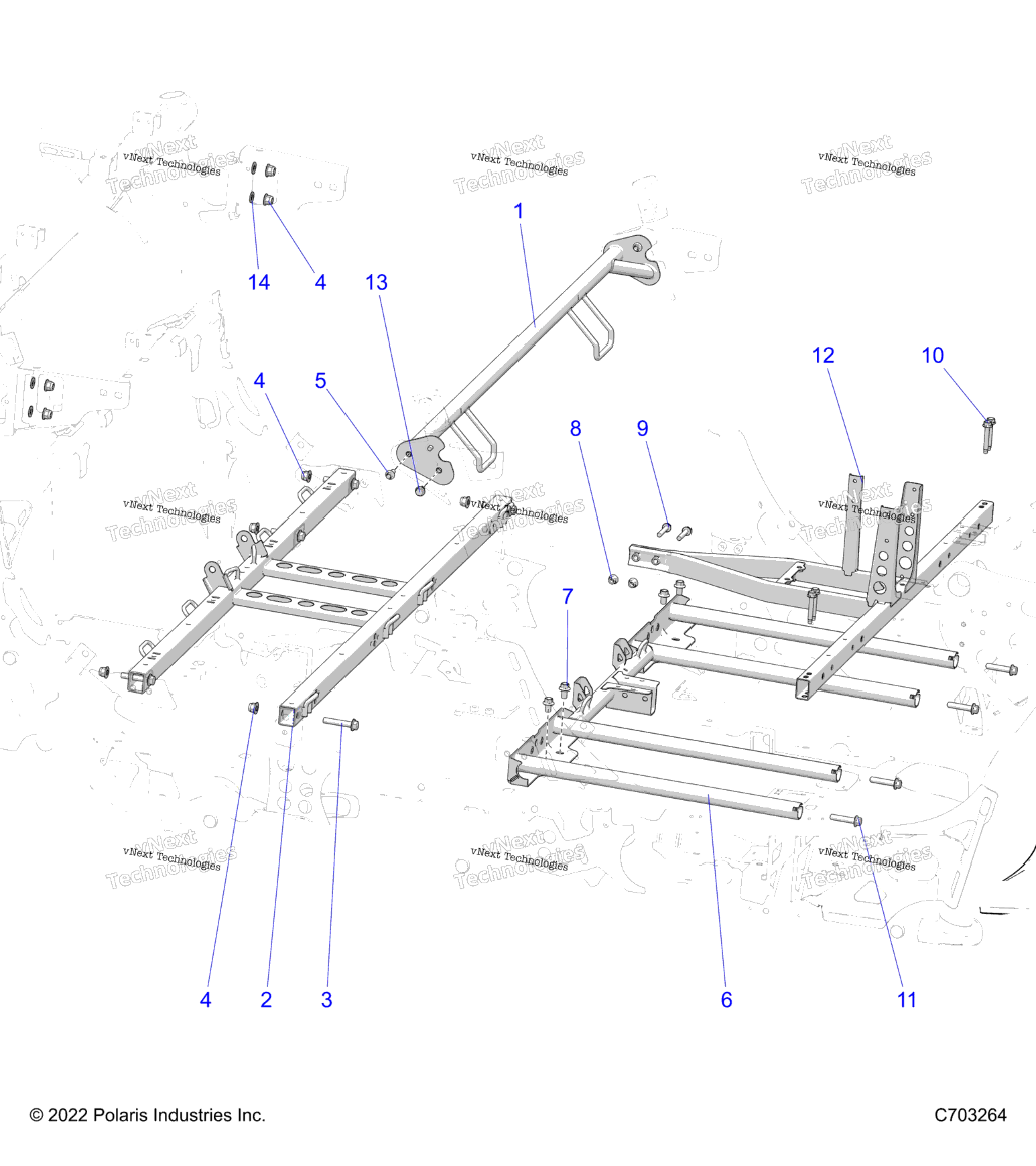 Chassis, Seat And Center Console Mounting