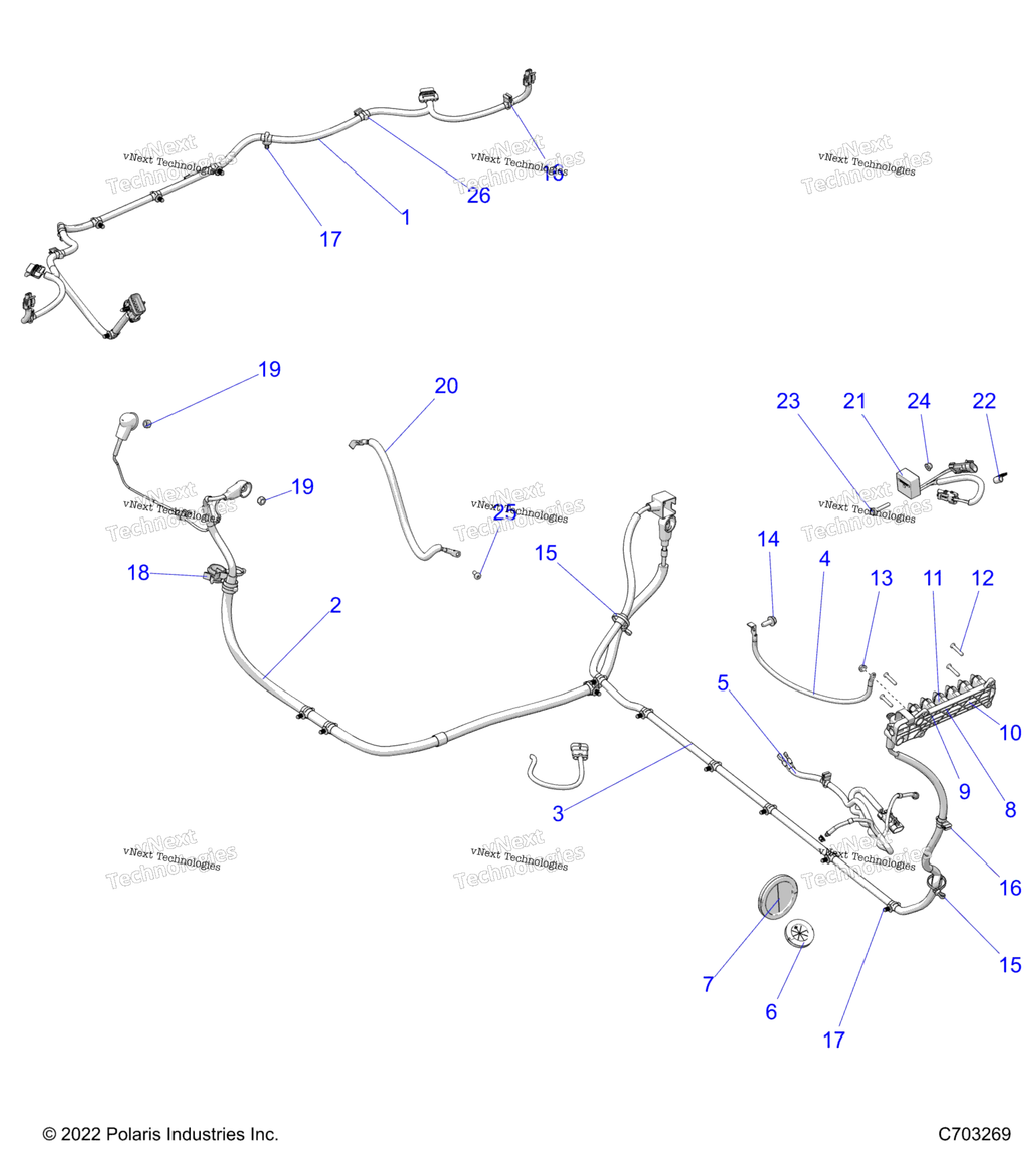 Electrical, Wire Harness, Peripheral