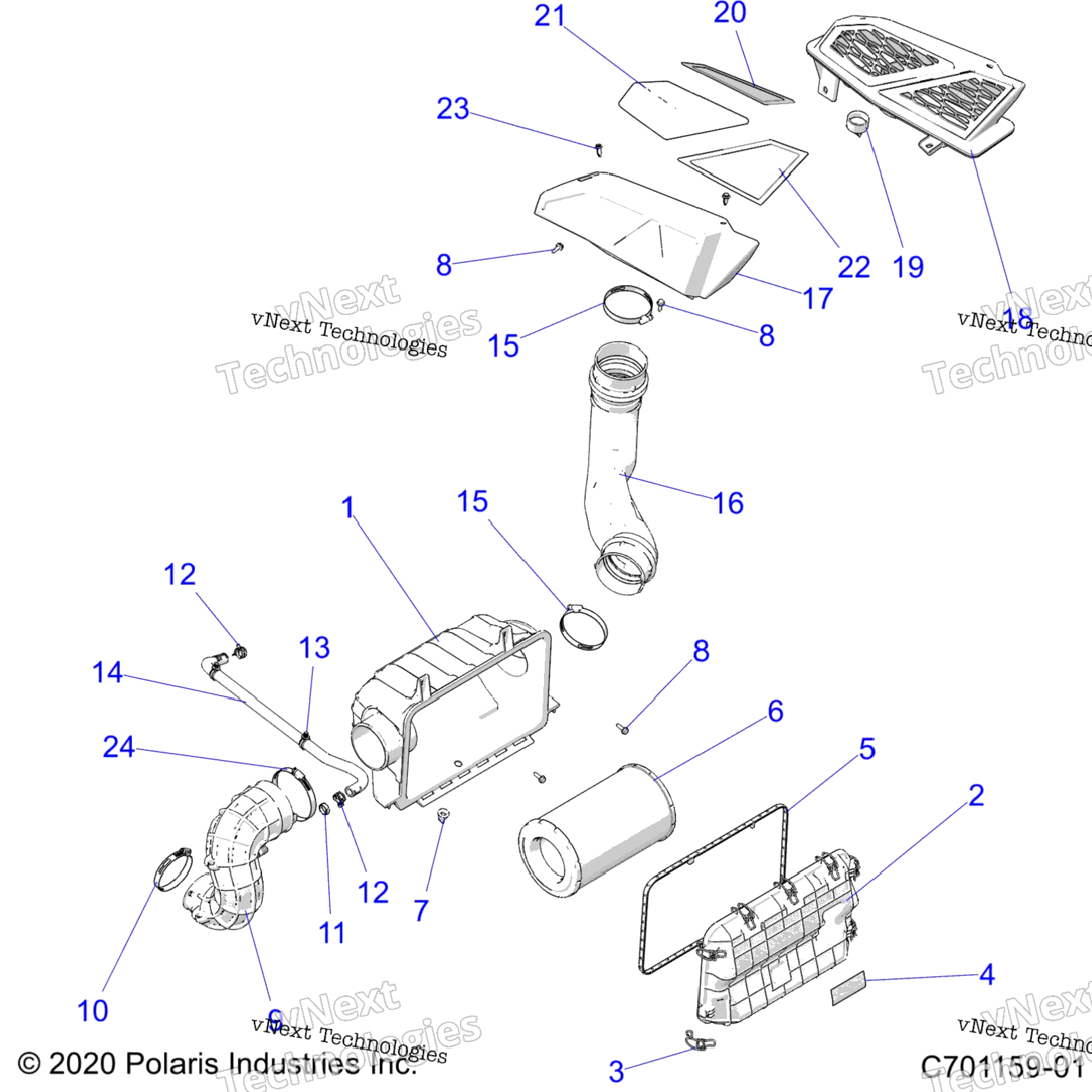 Engine, Air Intake System