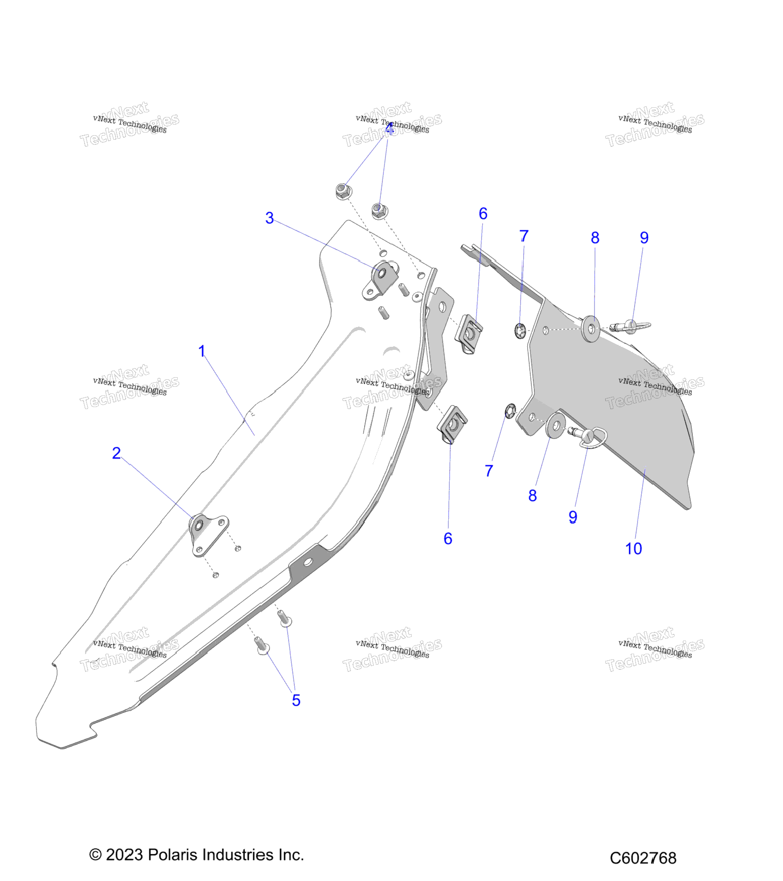 Chassis, Clutch Guard Asm. And Shield S24tgm8ms8Me