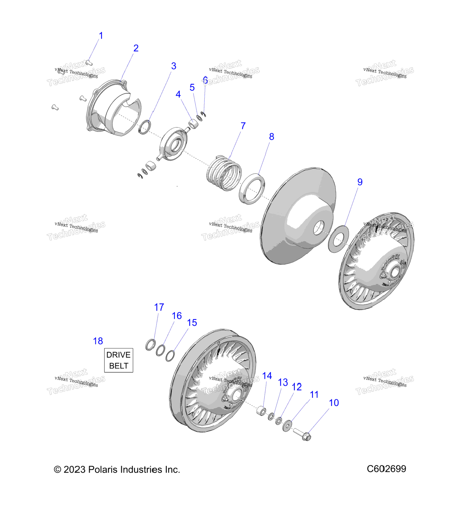 Drive Train, Clutch, Secondary