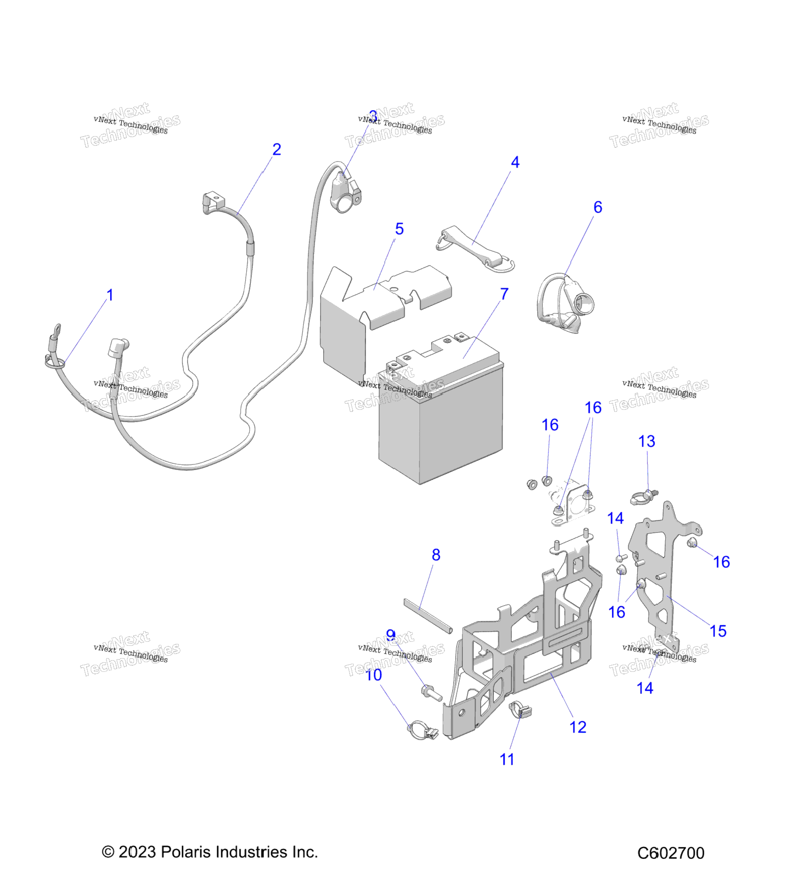 Electrical, E.S. BatteryBox & Cables E.S. Option