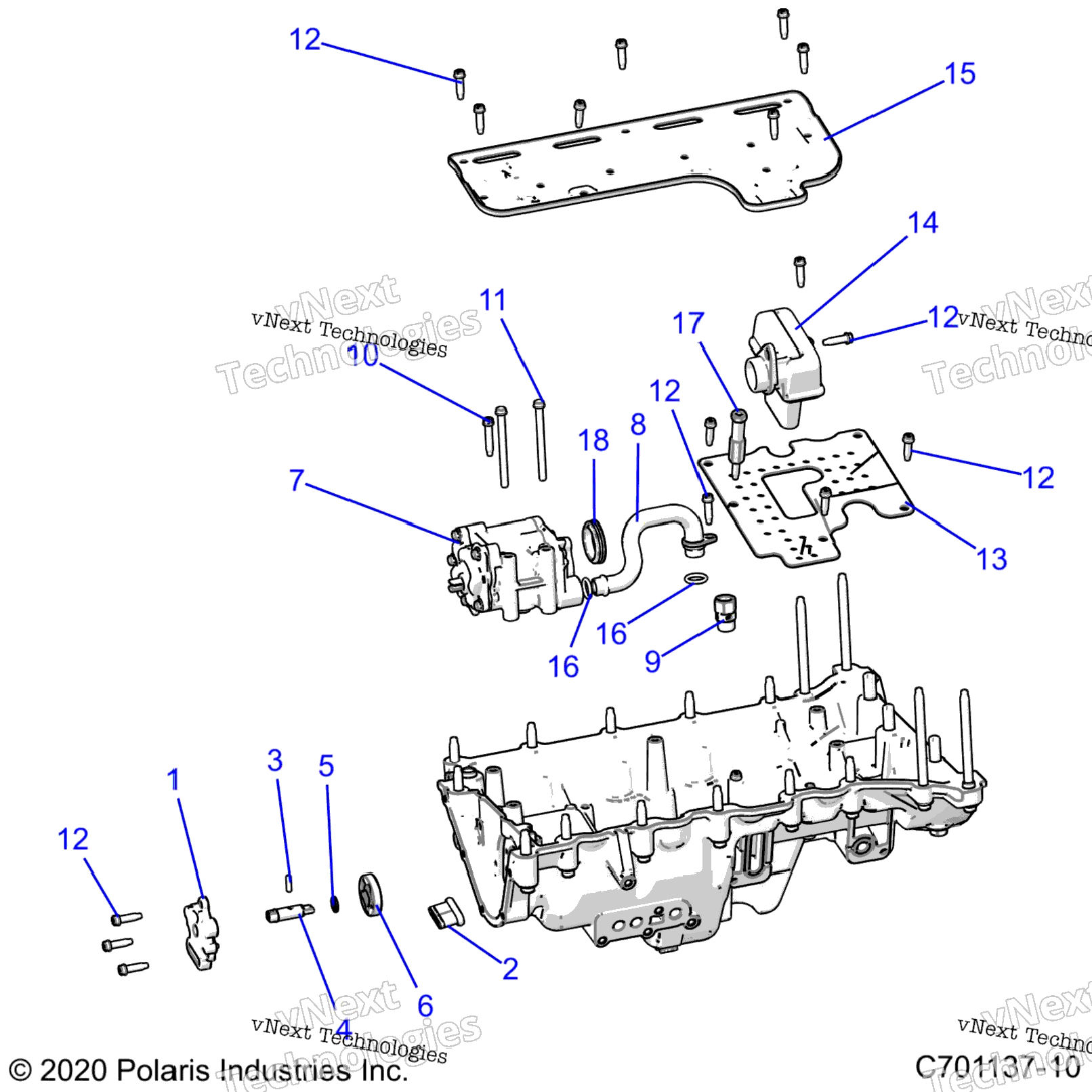 Engine, Oil Pump And Related