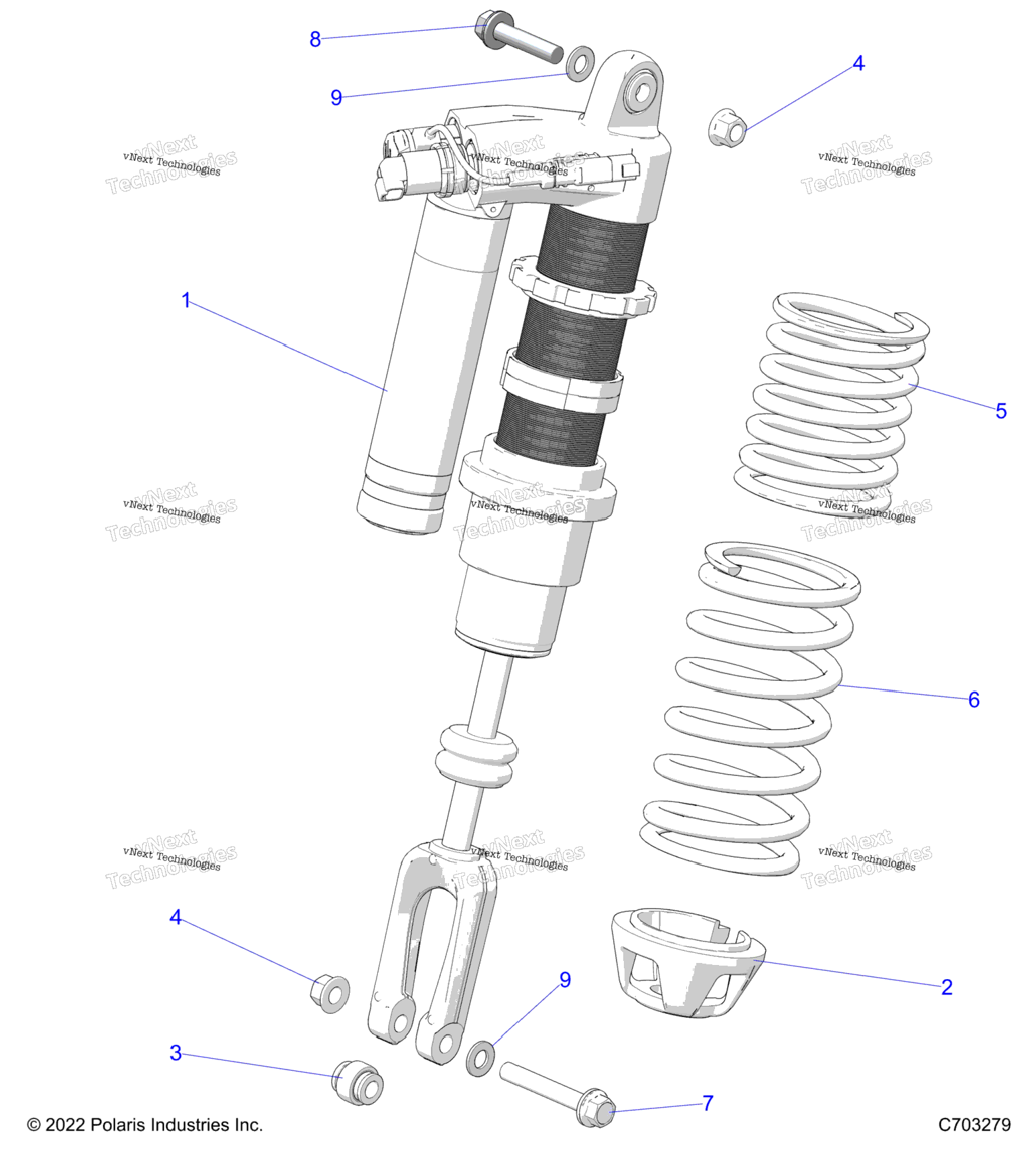 Suspension, Front Shock Mounting