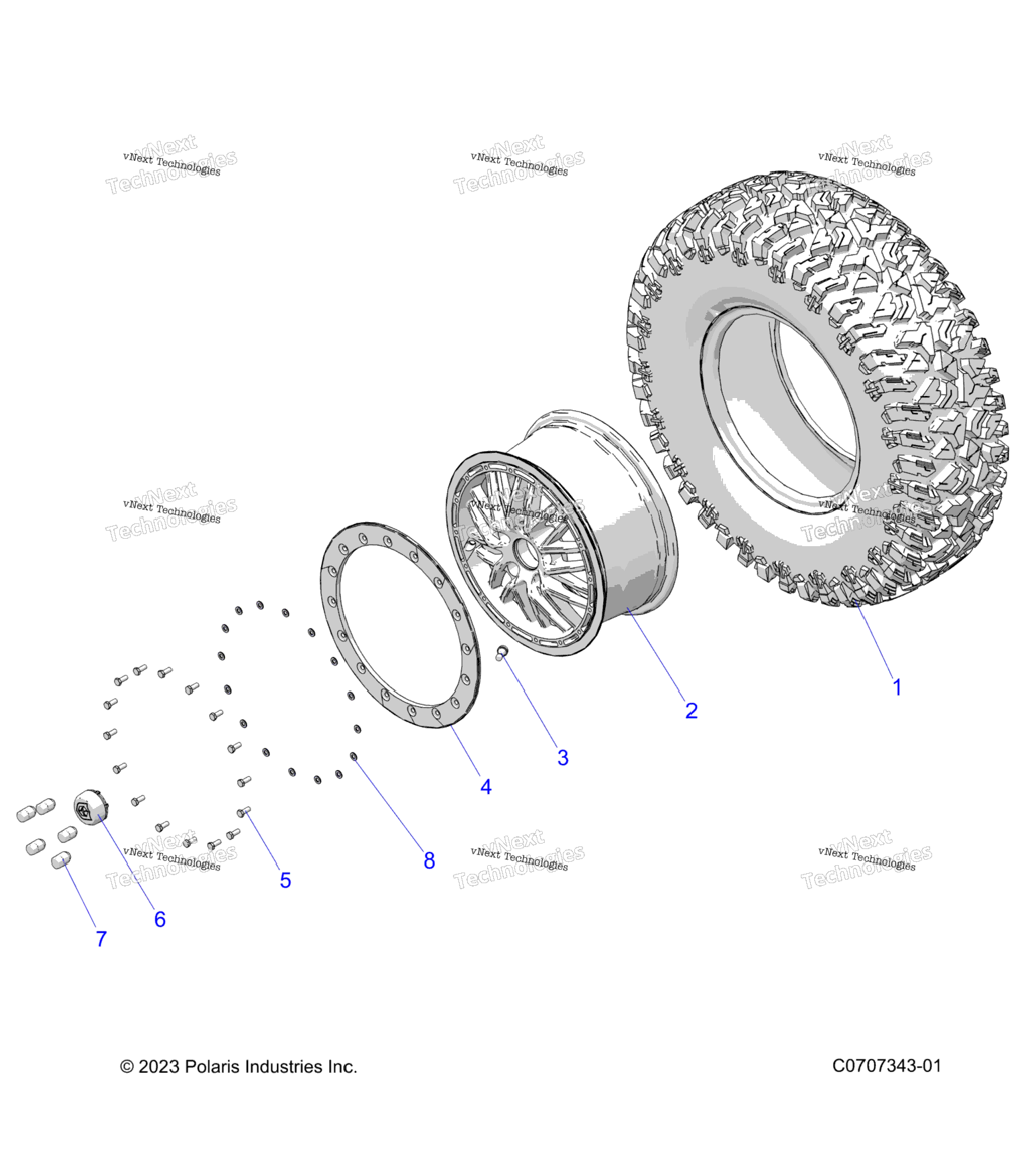 Wheels, FrontRear