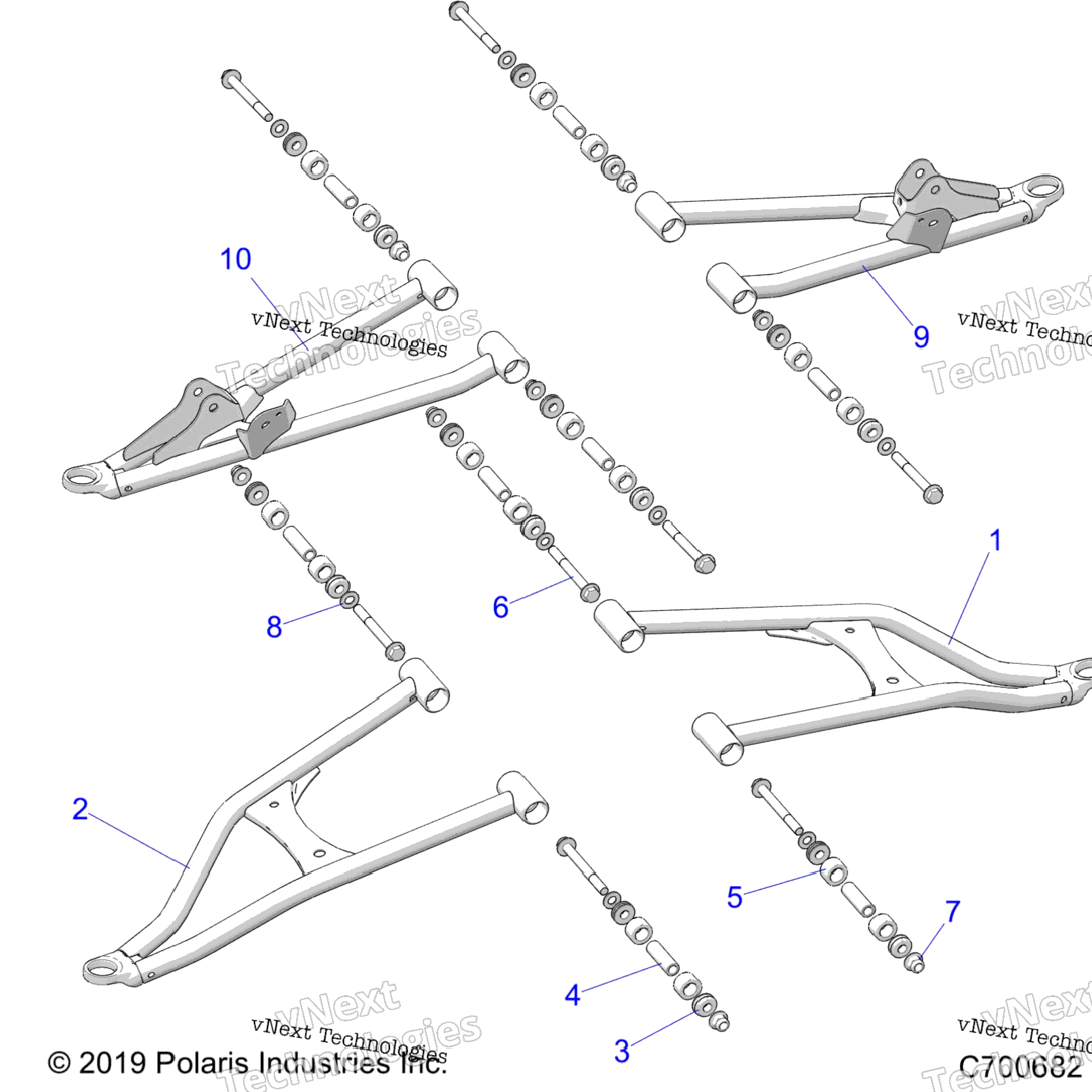 Suspension, Front Control Arms