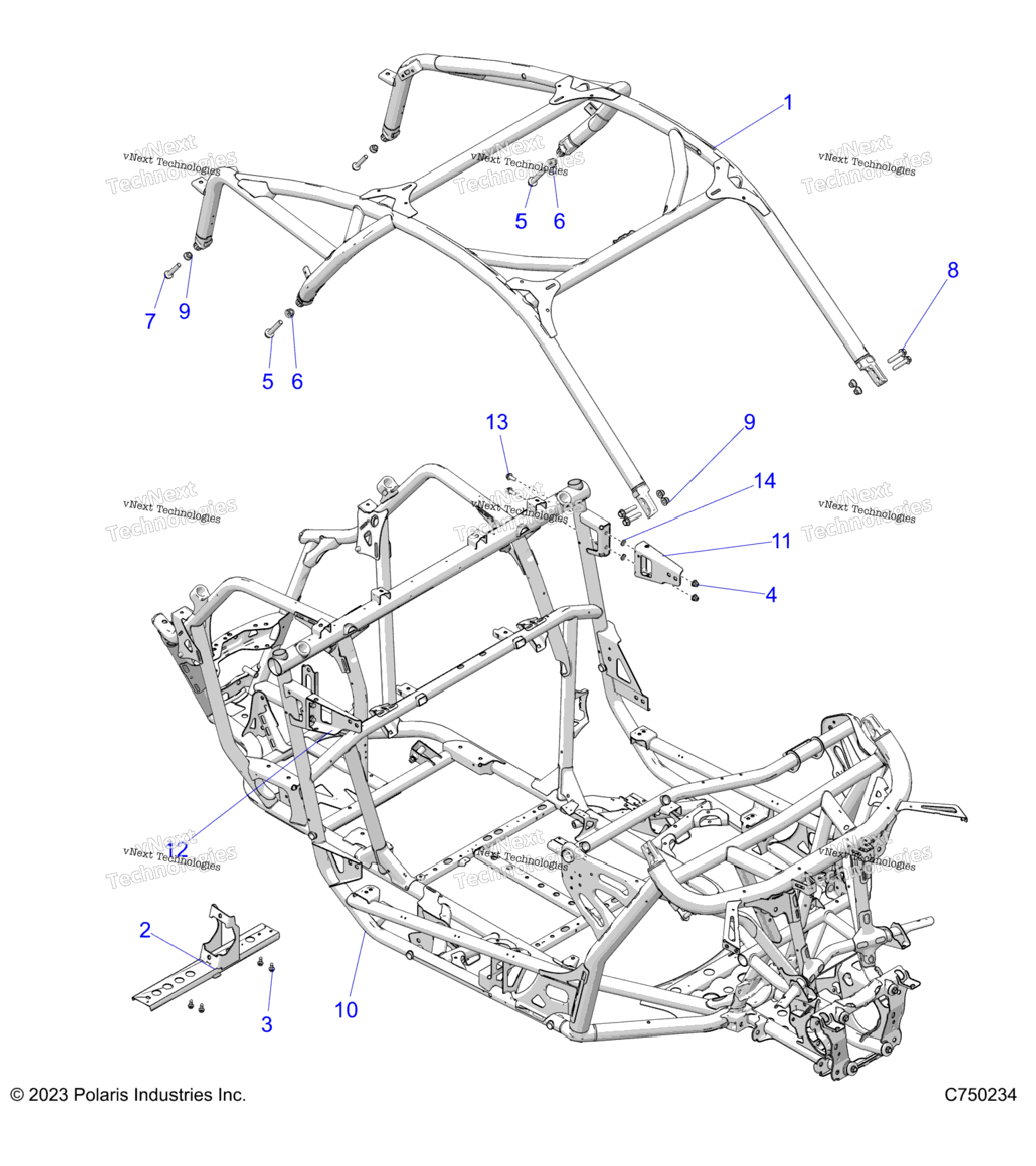 Chassis, Cab Frame