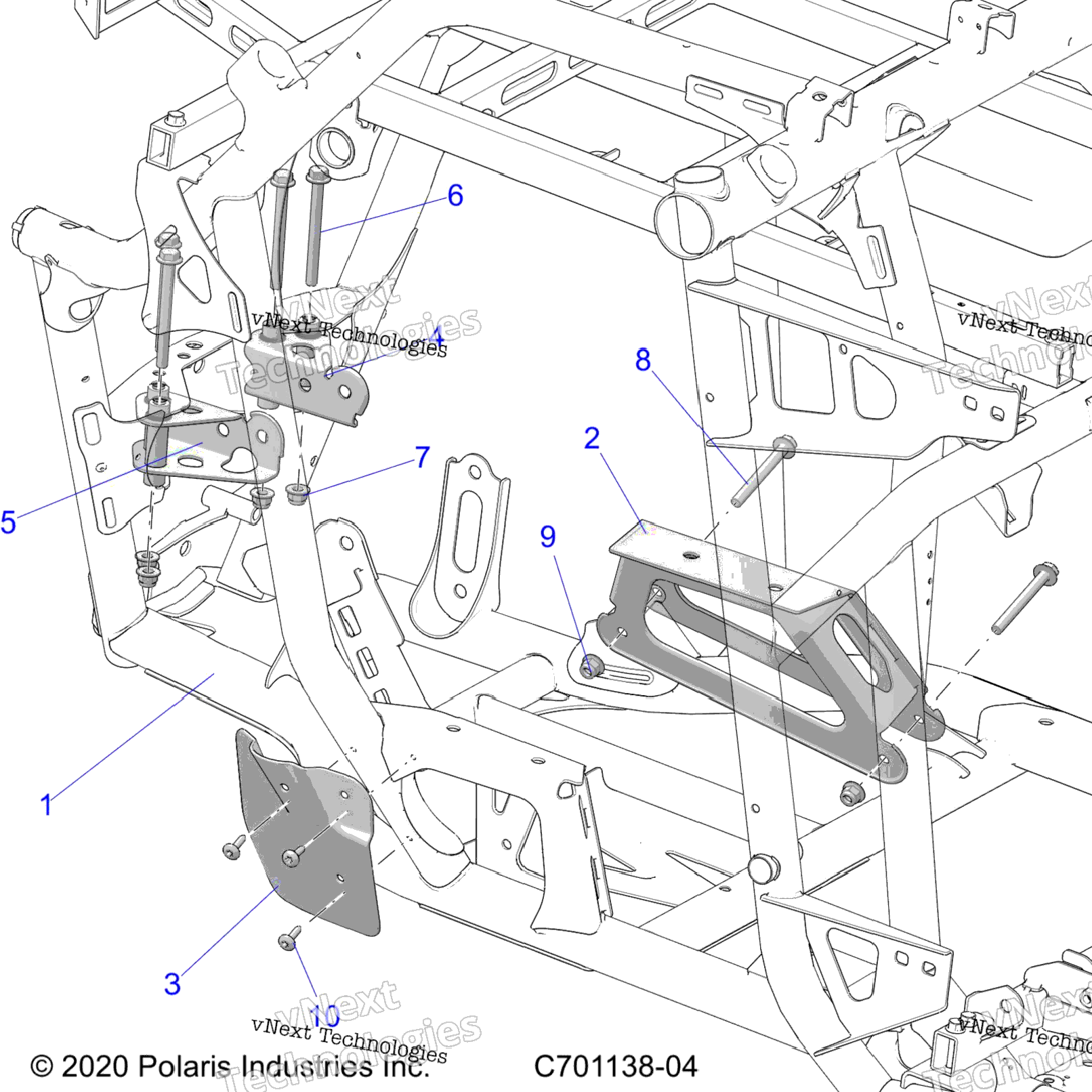 Chassis, Engine And Rear Driveline Mounting