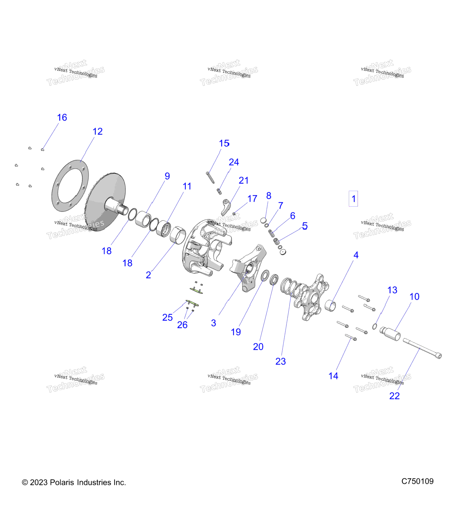 Drive Train, Primary Clutch