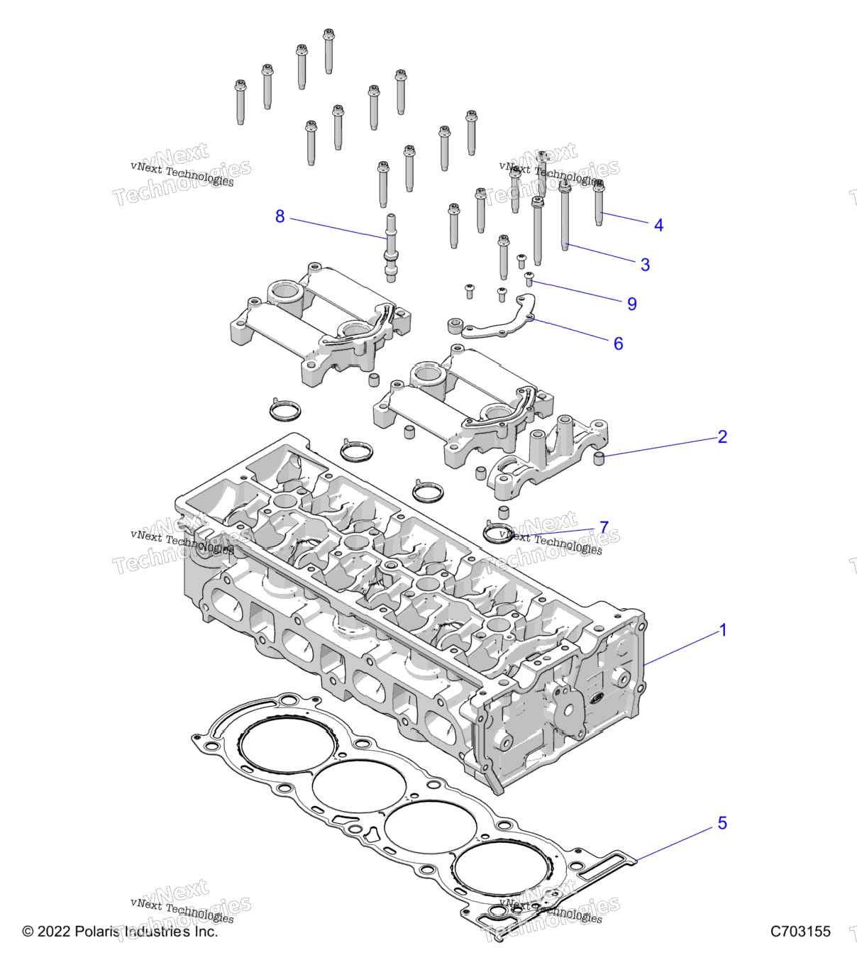 Engine, Cylinder Head