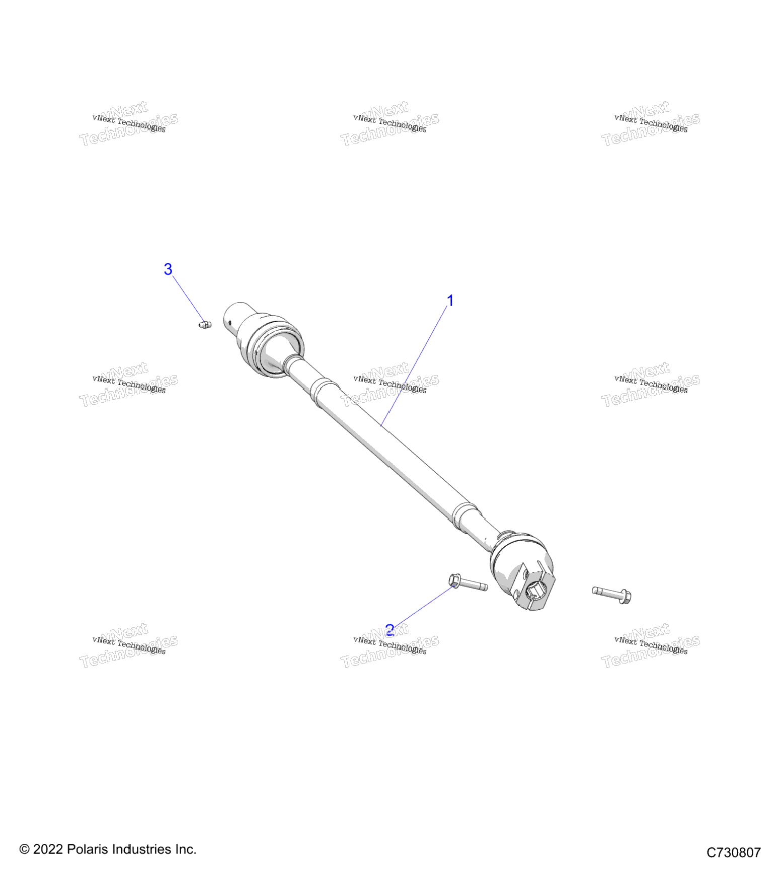 Drive Train, Rear Prop Shaft