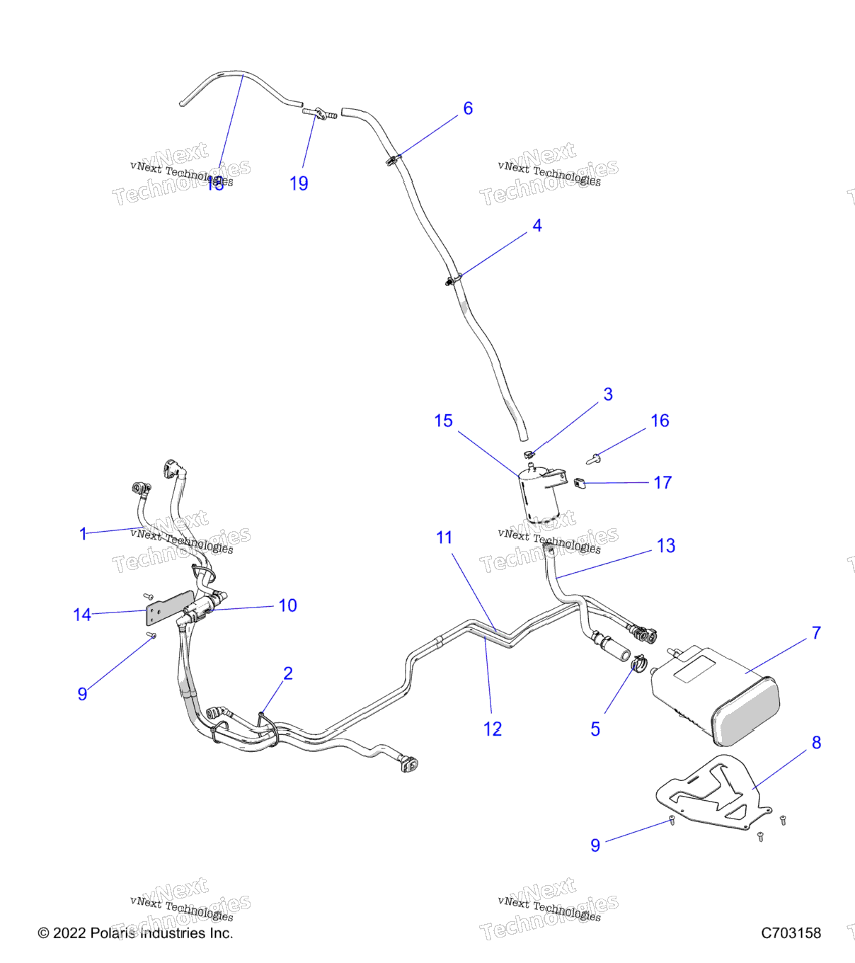 Fuel System, Fuel Lines, Evap