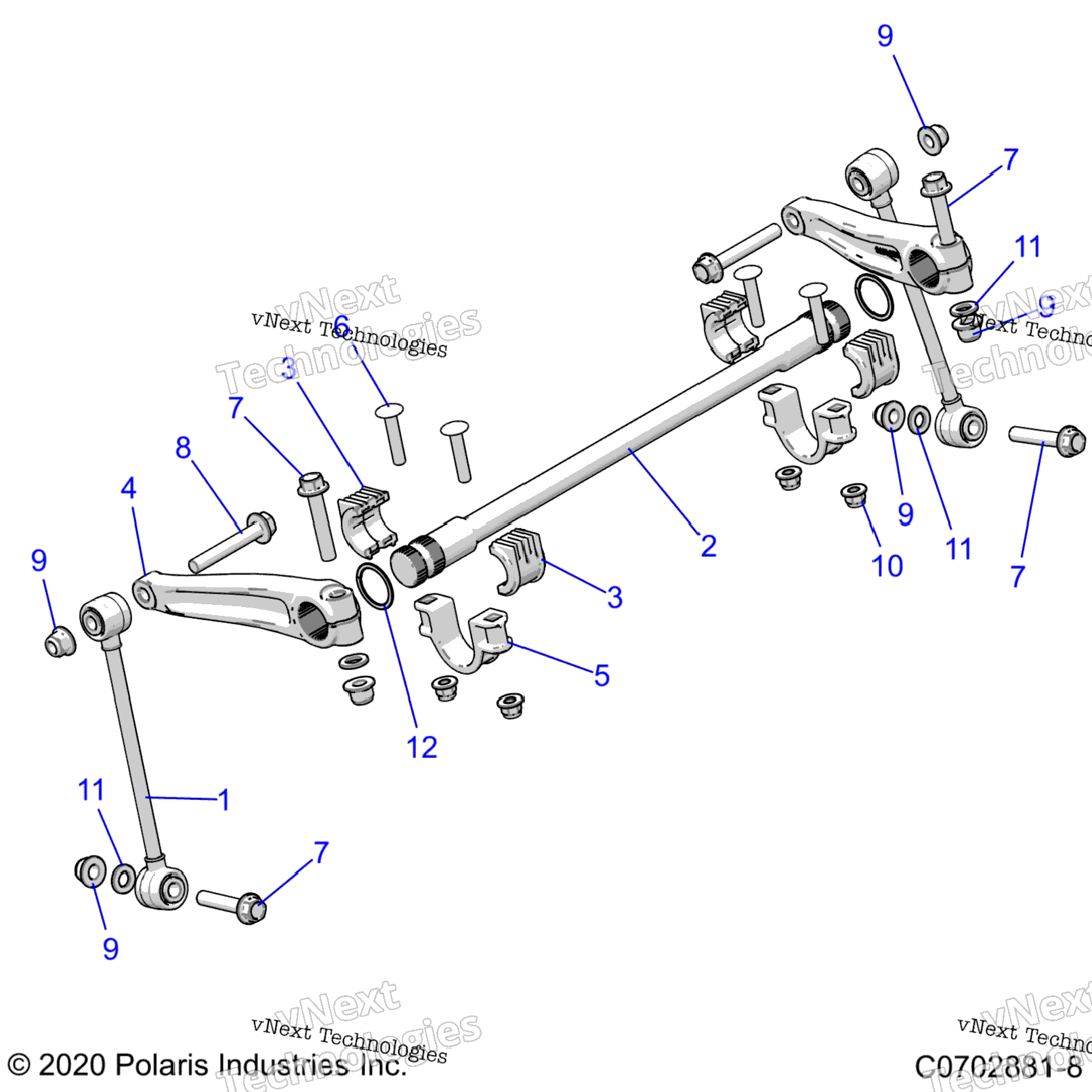 Suspension, Front Stabilizer Bar