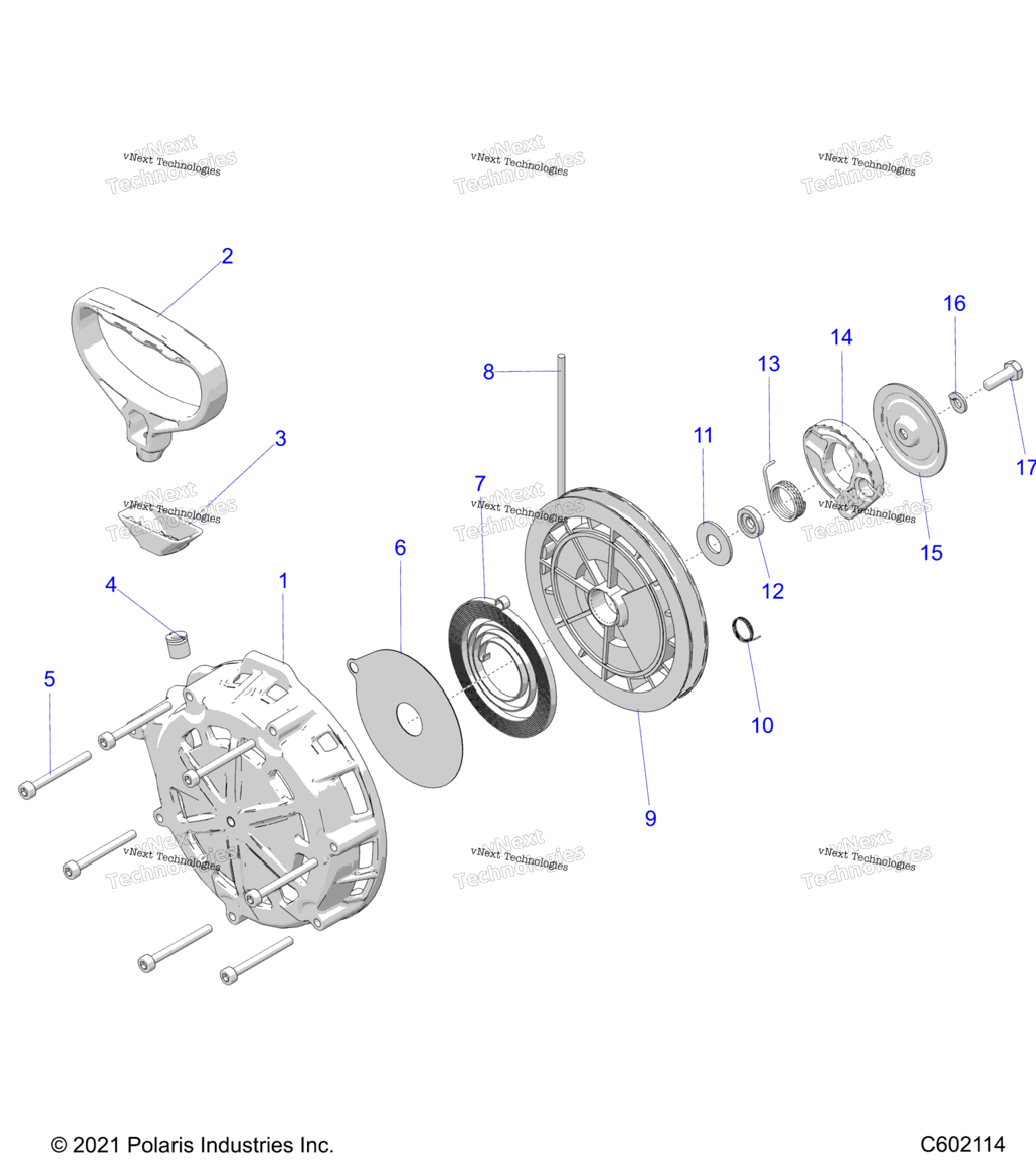 Engine, Recoil Starter