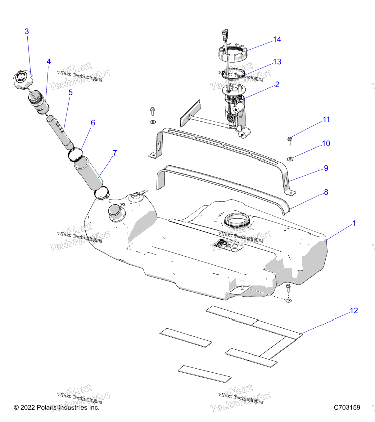 Fuel System, Fuel Tank