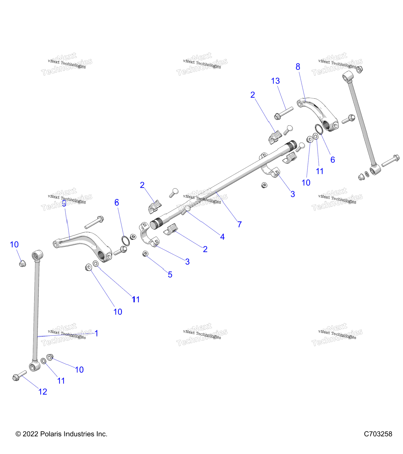 Suspension, Rear Stabilizer Bar