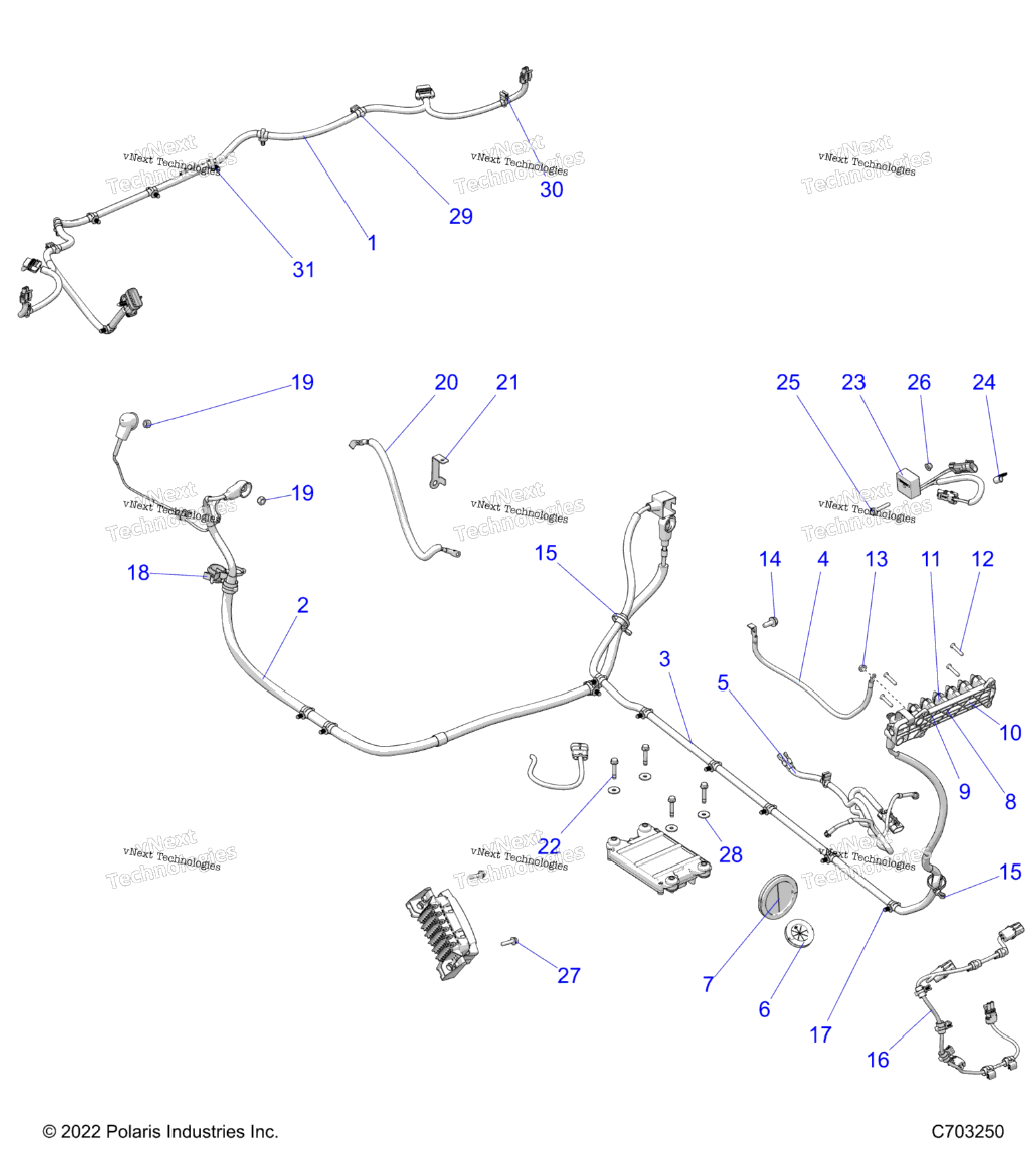 Electrical, Wire Harness, Peripheral