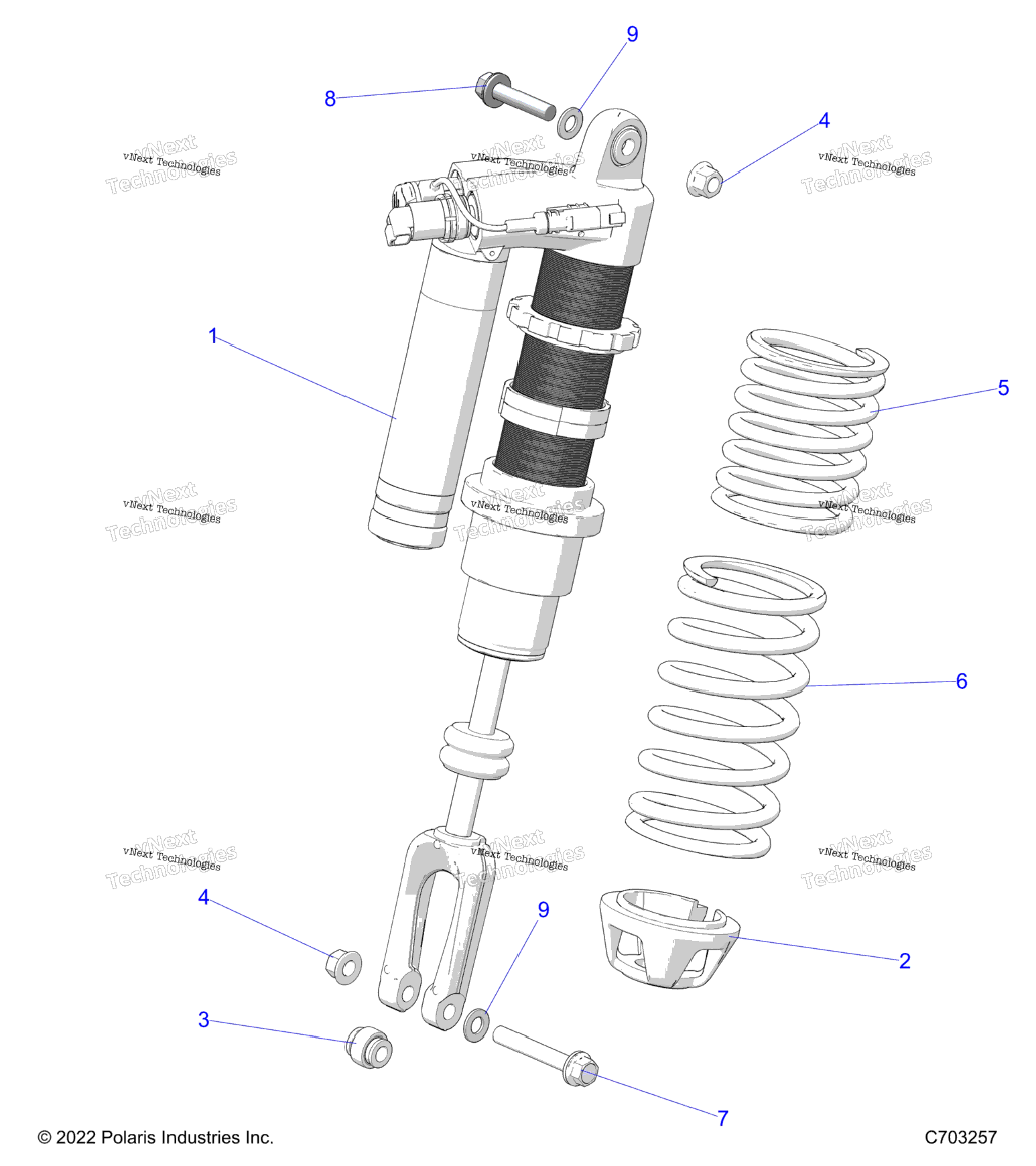 Suspension, Front Shock Mounting