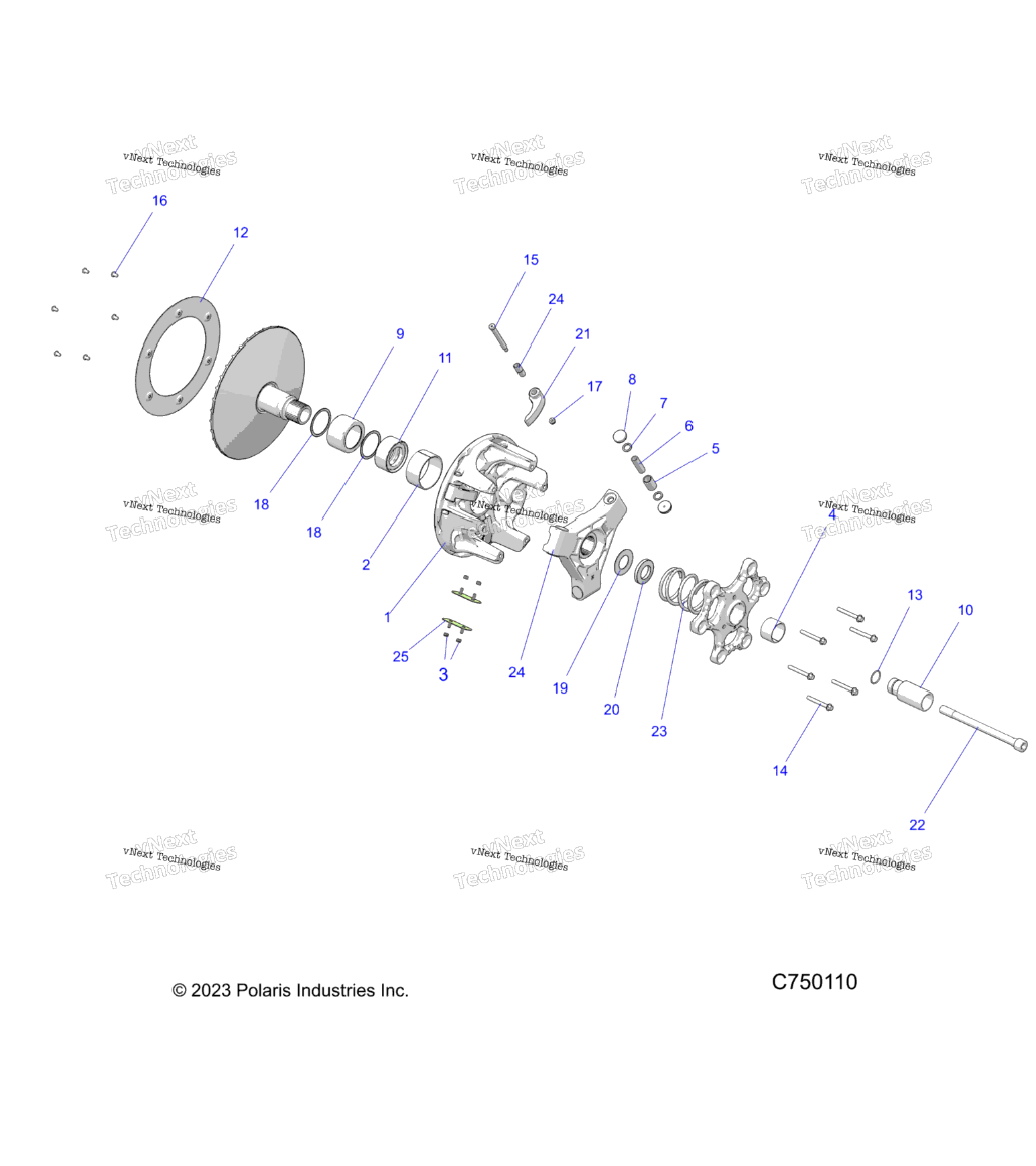 Drive Train, Primary Clutch