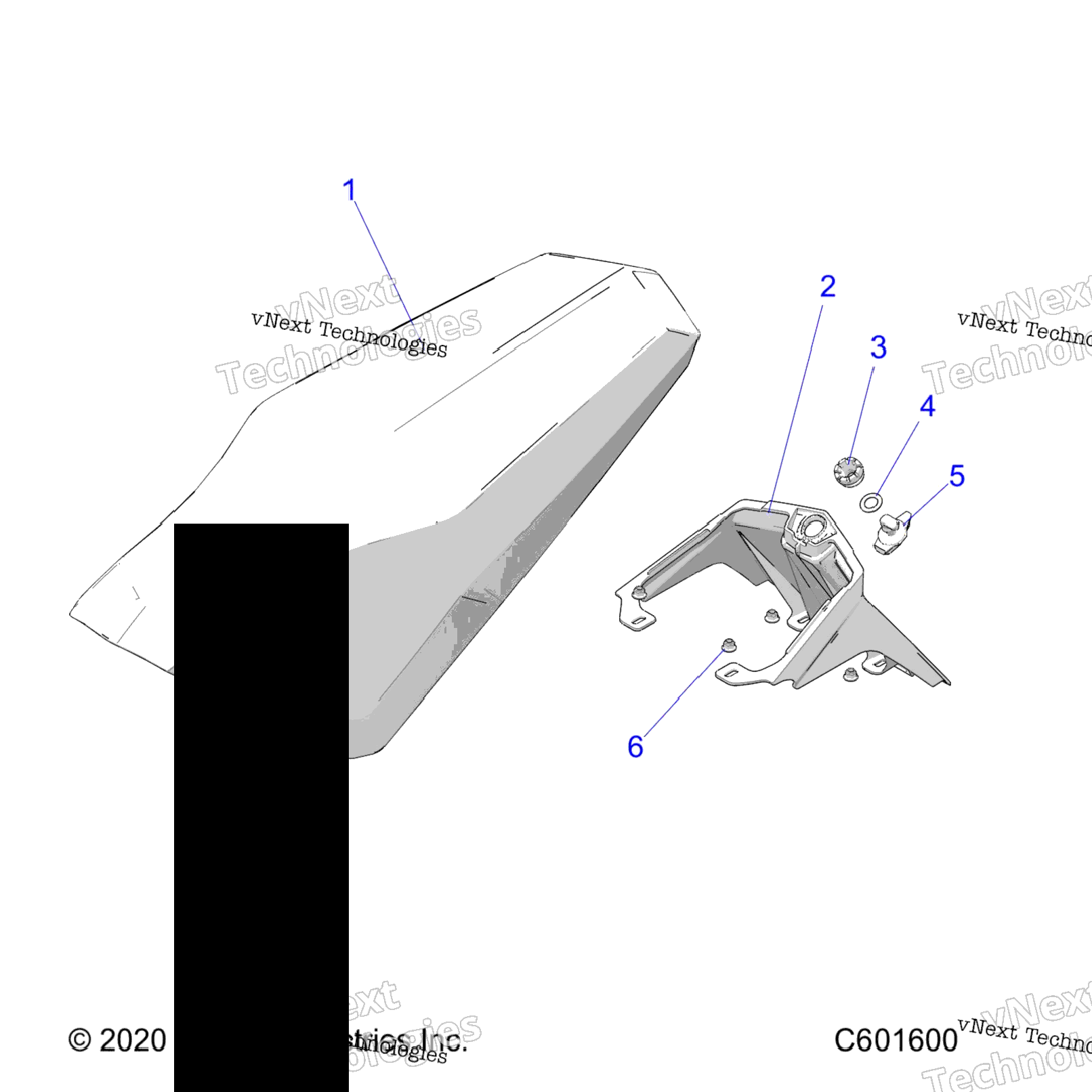 Body, Seat Asm