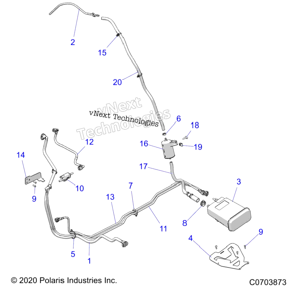 Fuel System, Fuel Lines, Evap