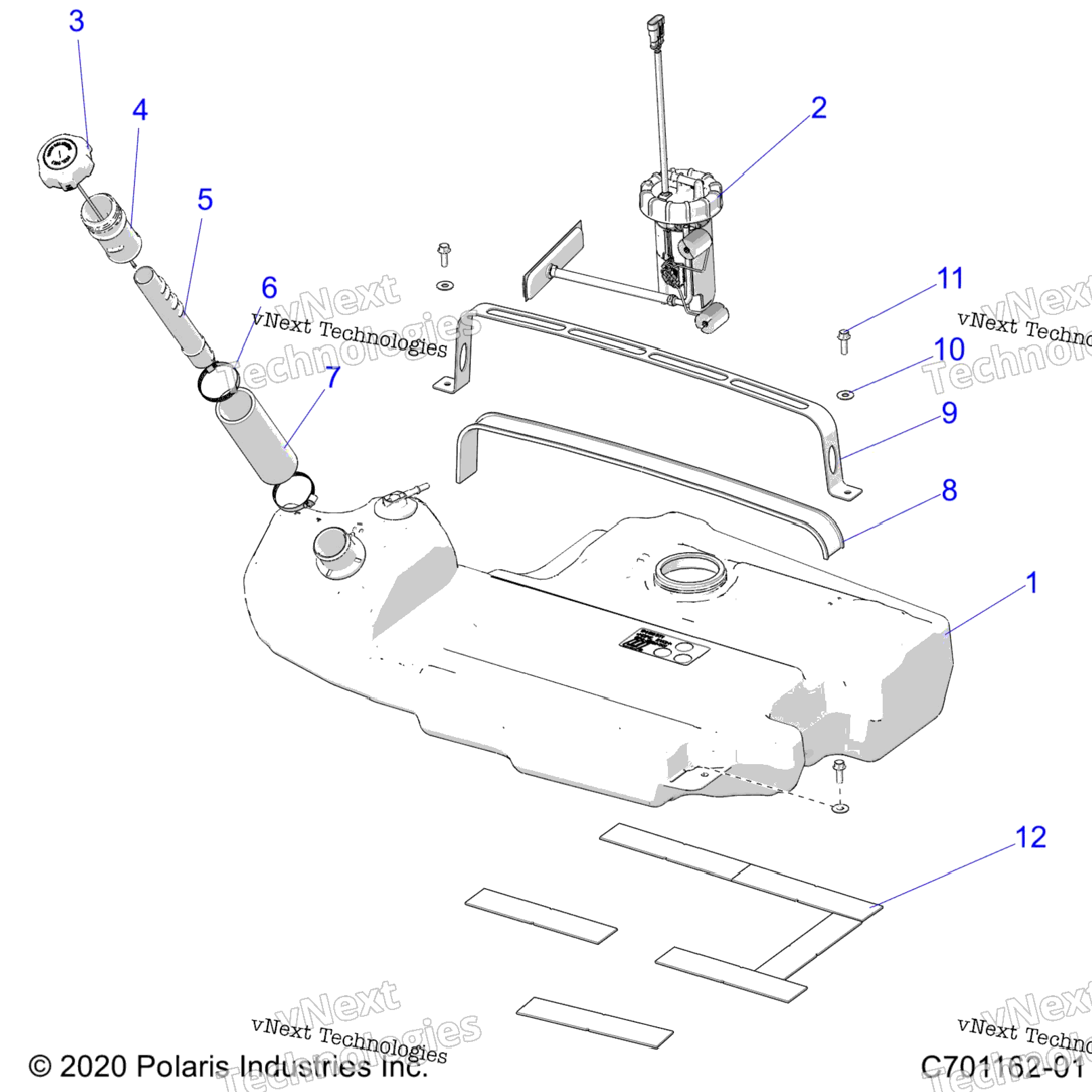 Fuel System, Fuel Tank