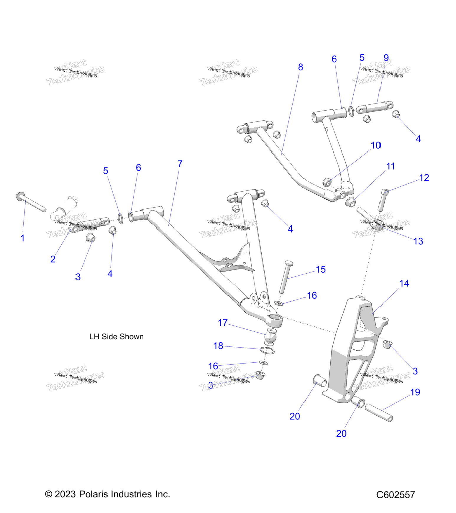 Suspension, Control Arms & Spindle