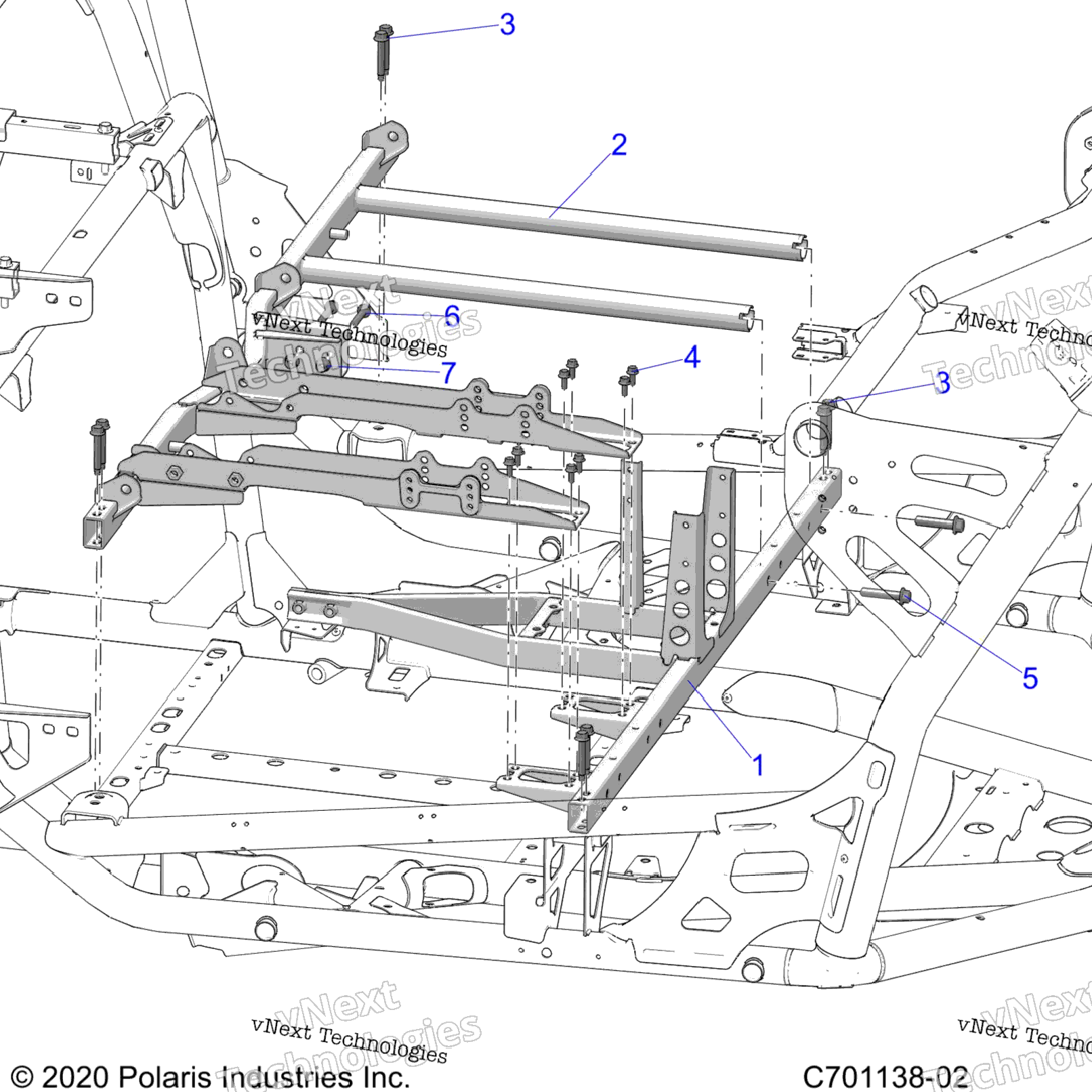 Chassis, Seat And Center Console Mounting